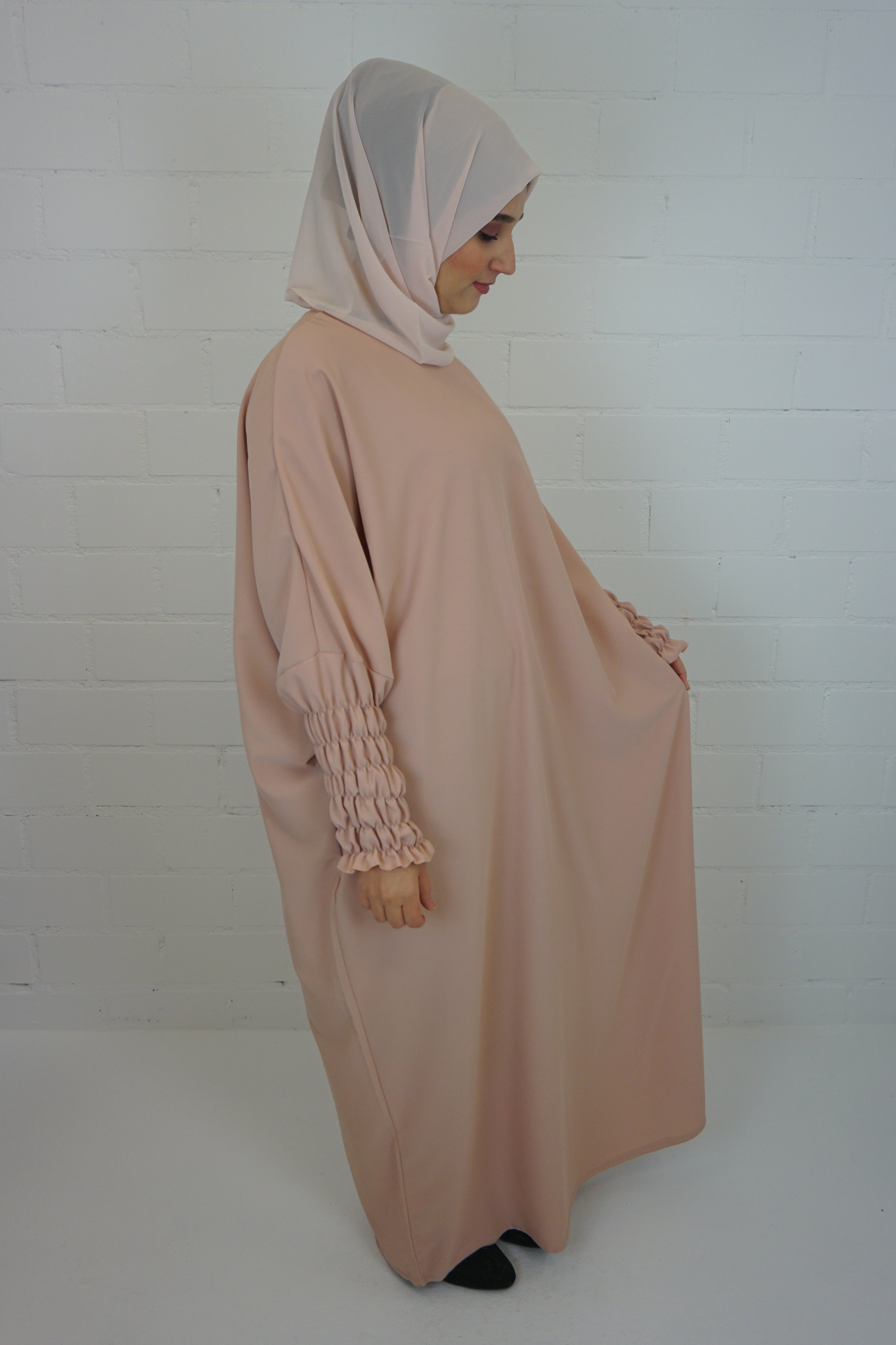 Jilbab Kleid Samaya Puderrosa