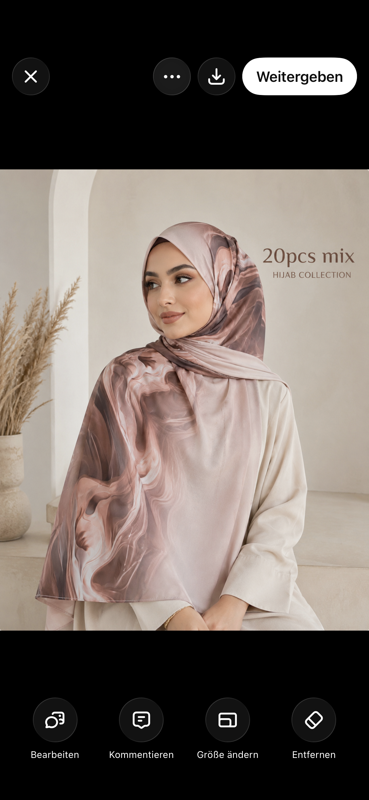 Abaya Erika Bordeaux (Kopie)