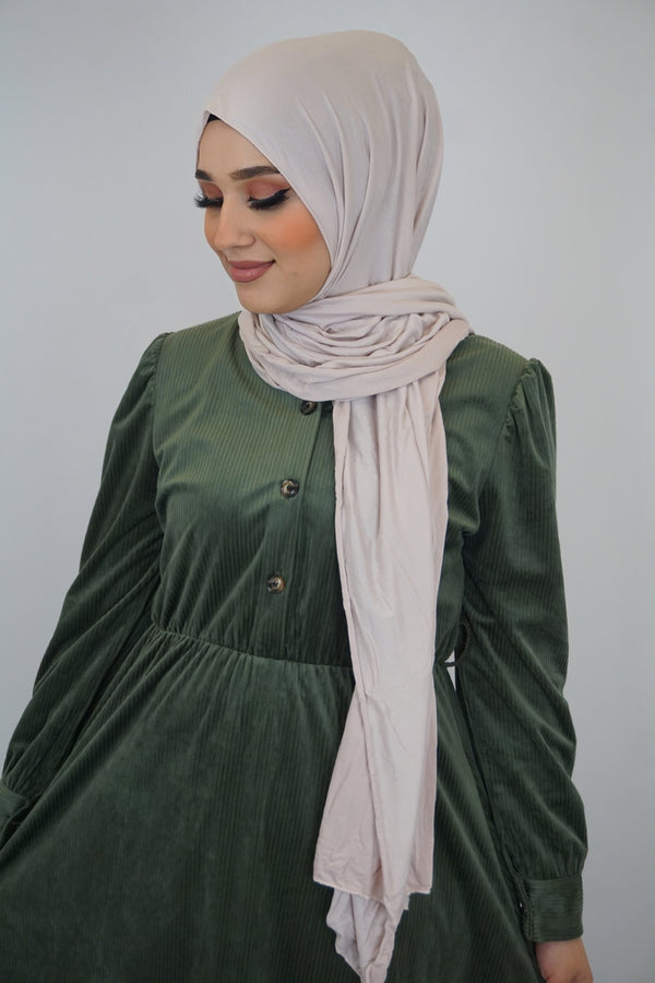 Jersey XL Hijab Sandbeige