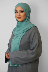 Crinkle Premium Chiffon Hijab Pistazie