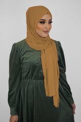 Jersey Hijab Fiza Camel