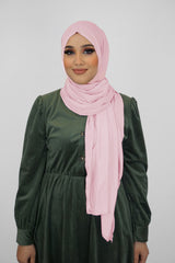 Jersey Hijab Fiza Pink