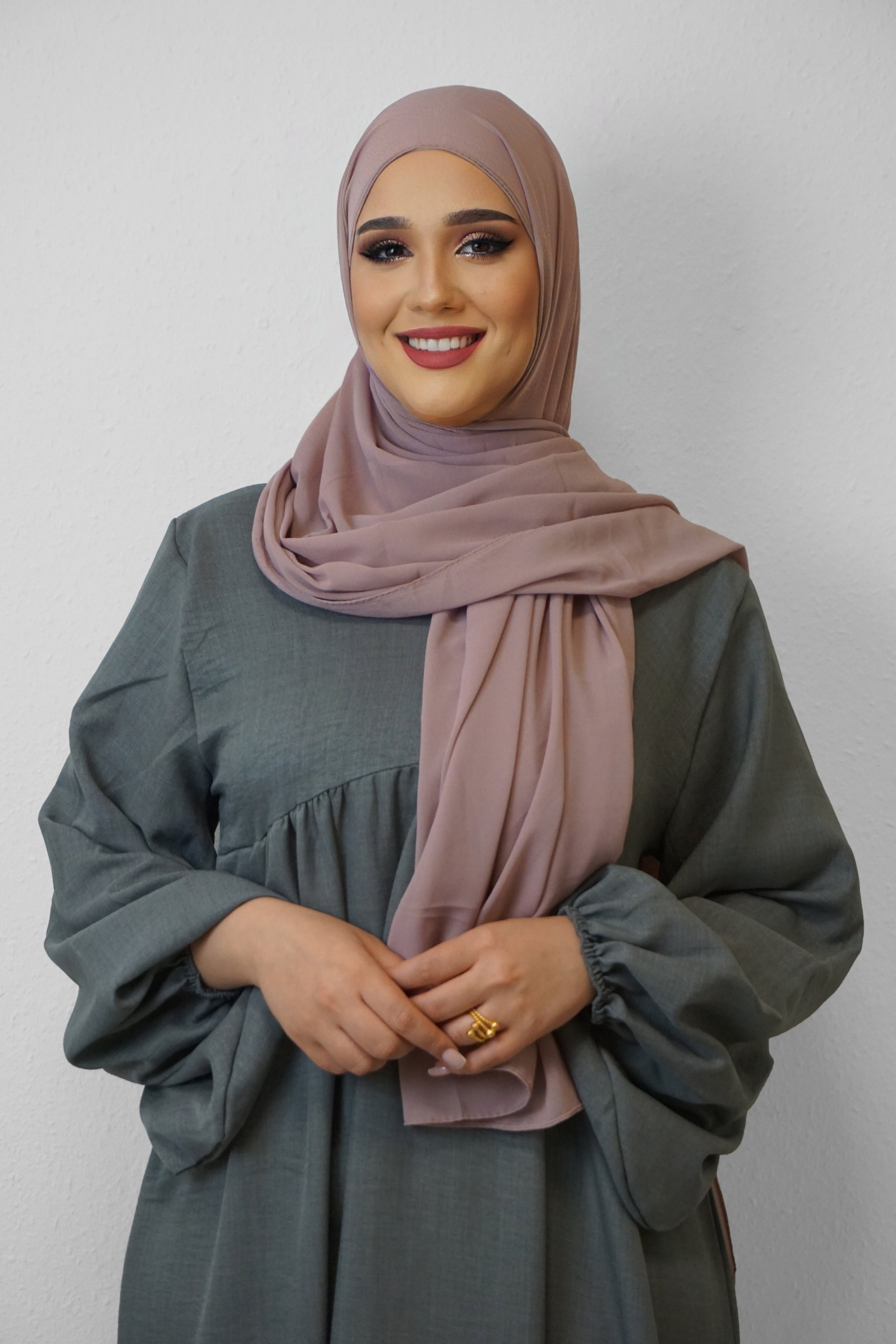 Chiffon XL Hijab Blush