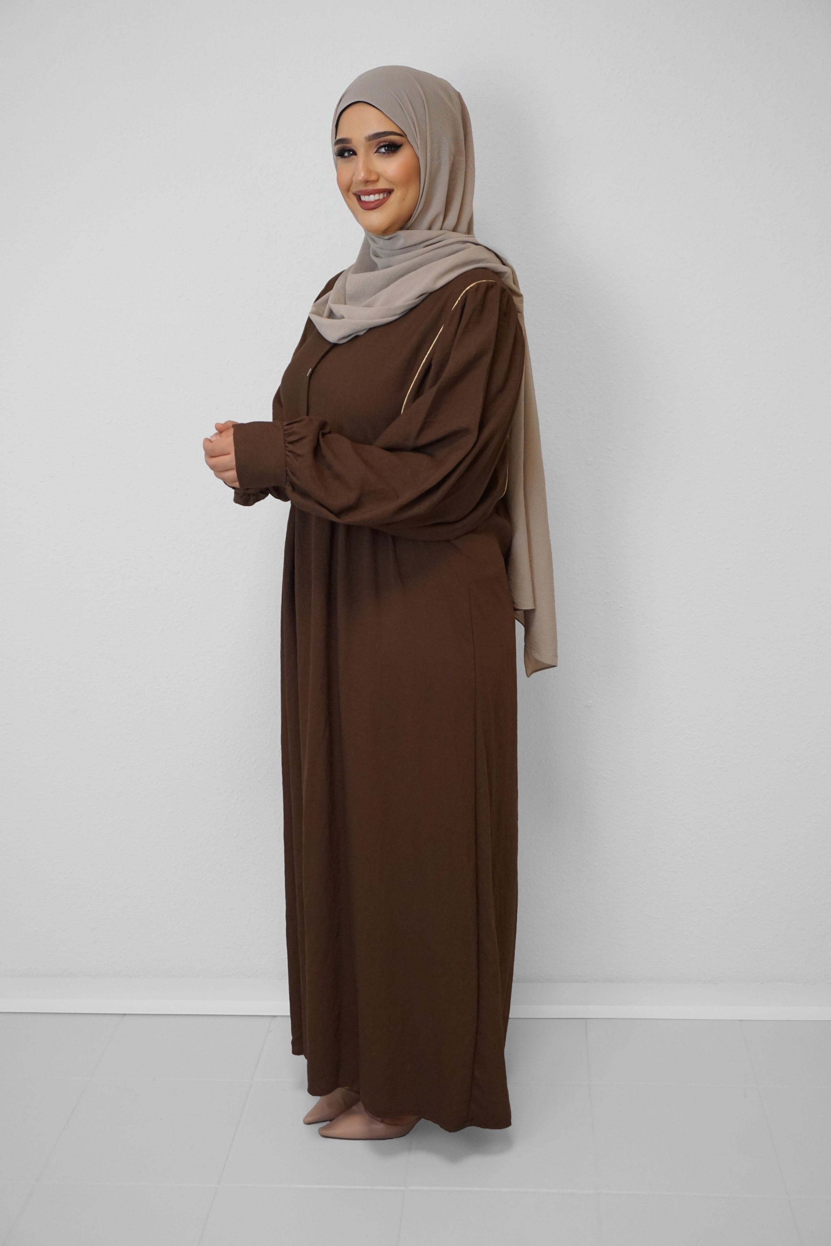 Abaya Mali Braun