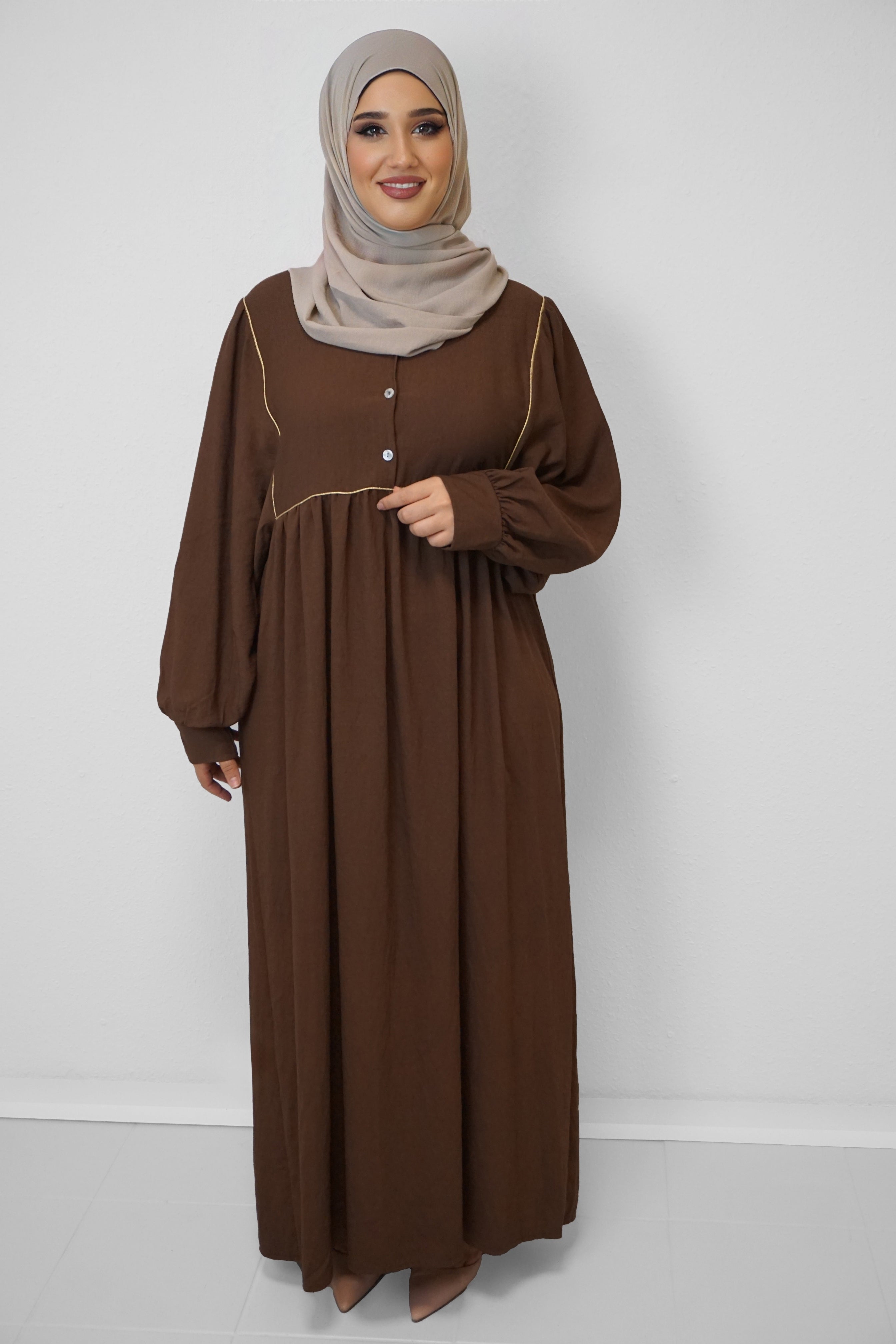 Abaya Mali Braun