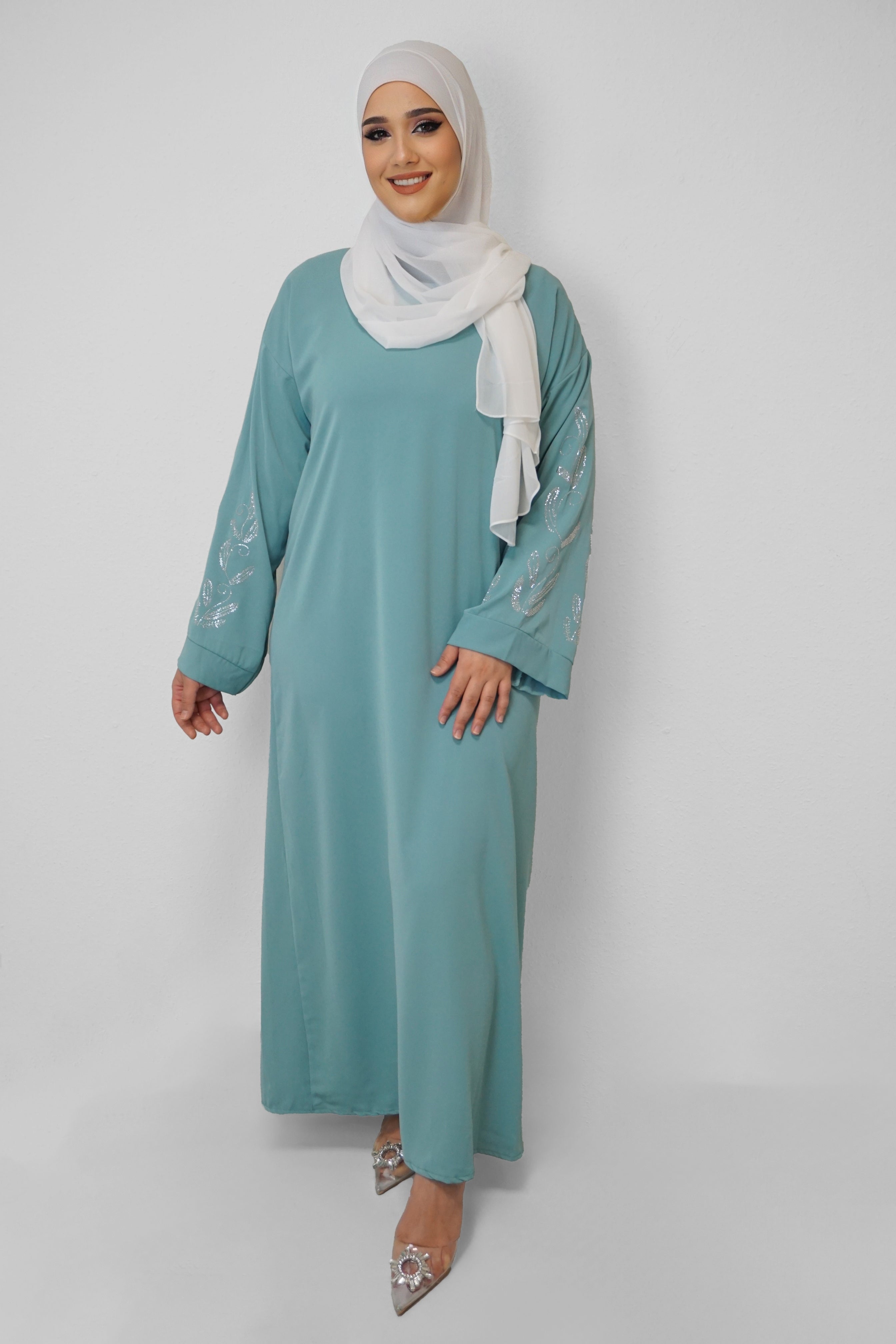 Abaya Basima Hell-Mint