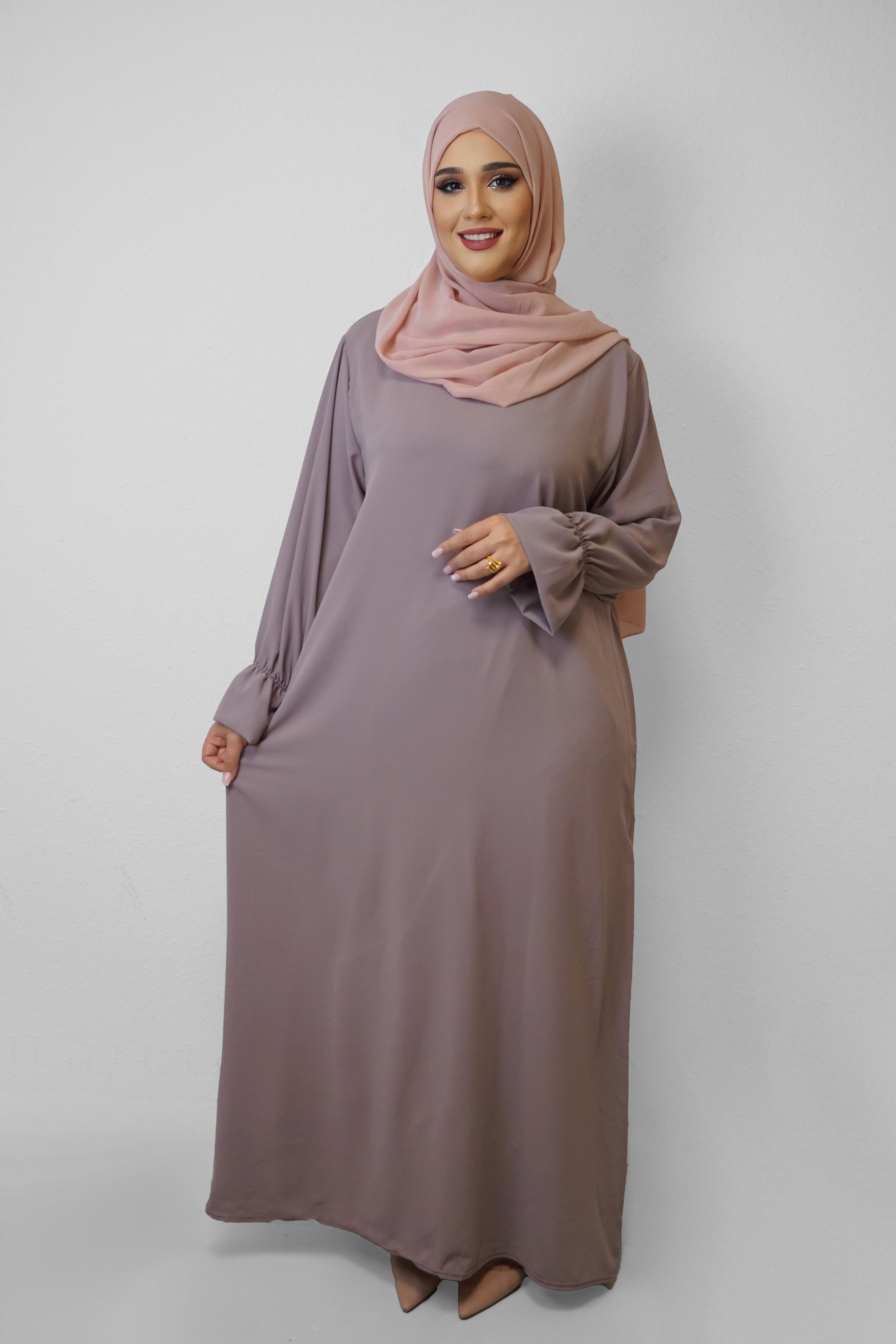 Abaya Sena Light-Taupe