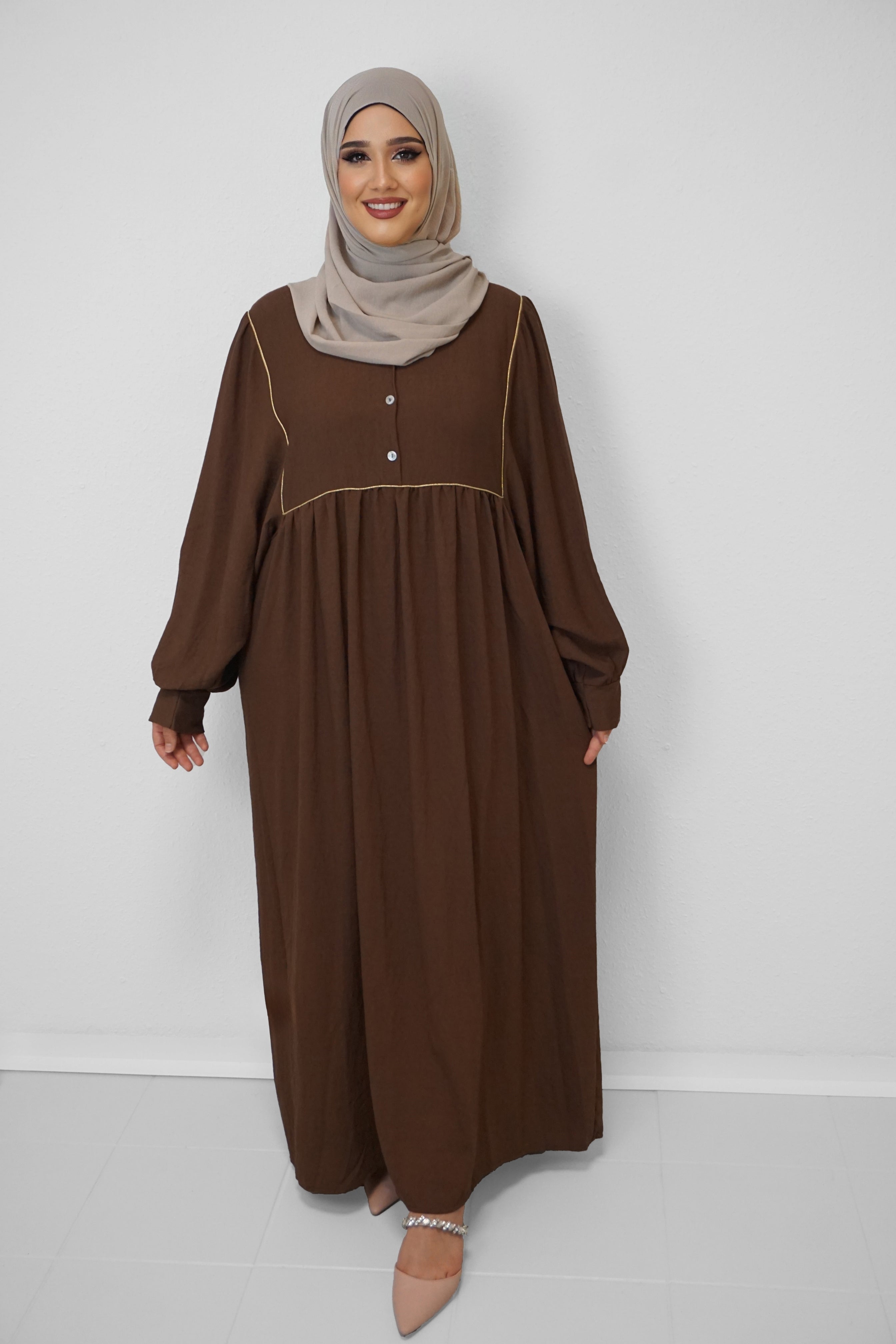 Abaya Mali Braun