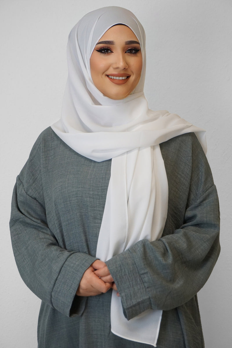Crep Hijab Weiss