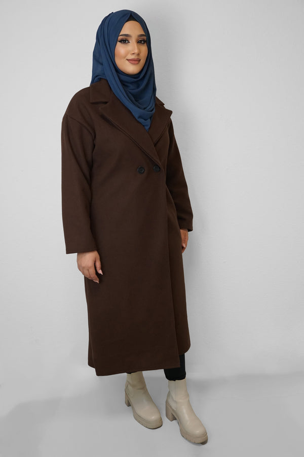 Mantel Meral Braun