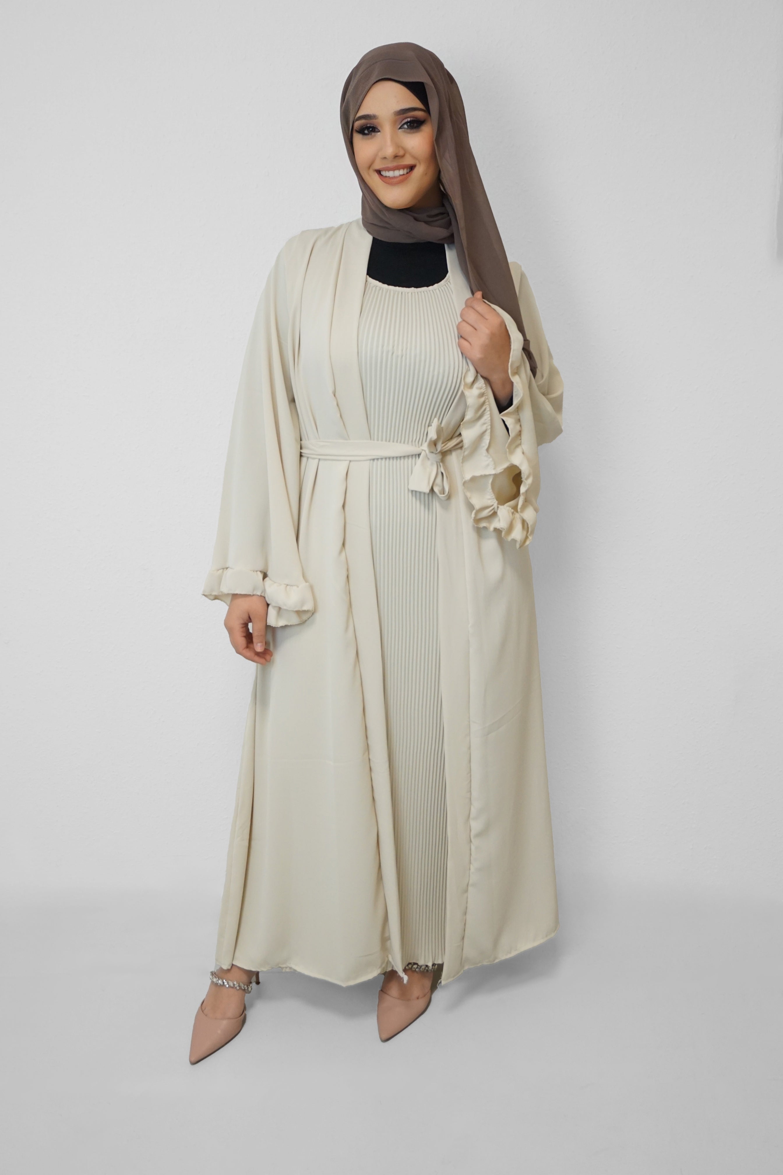 Abaya Suraia Elfenbein