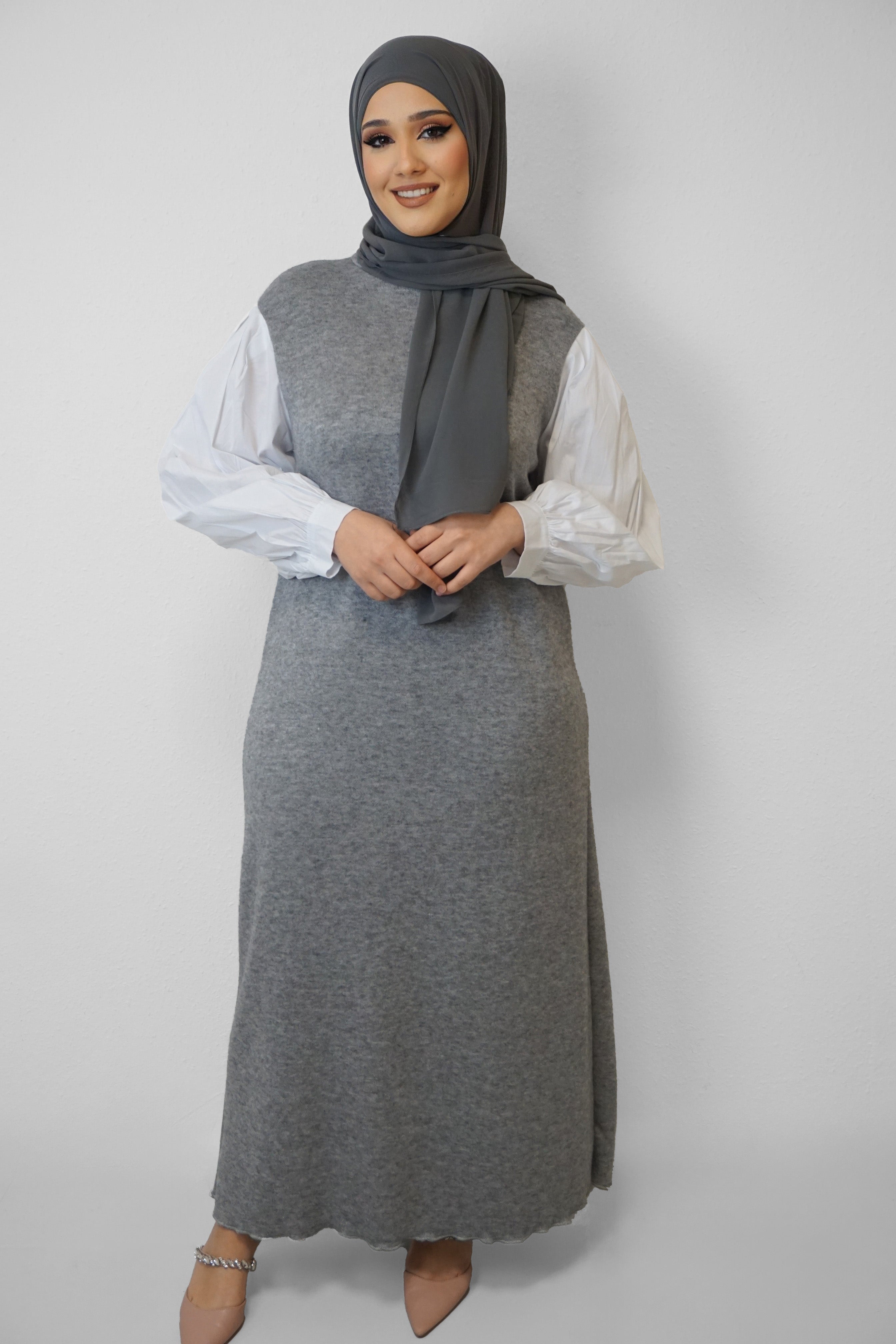 Kleid Dana Grau