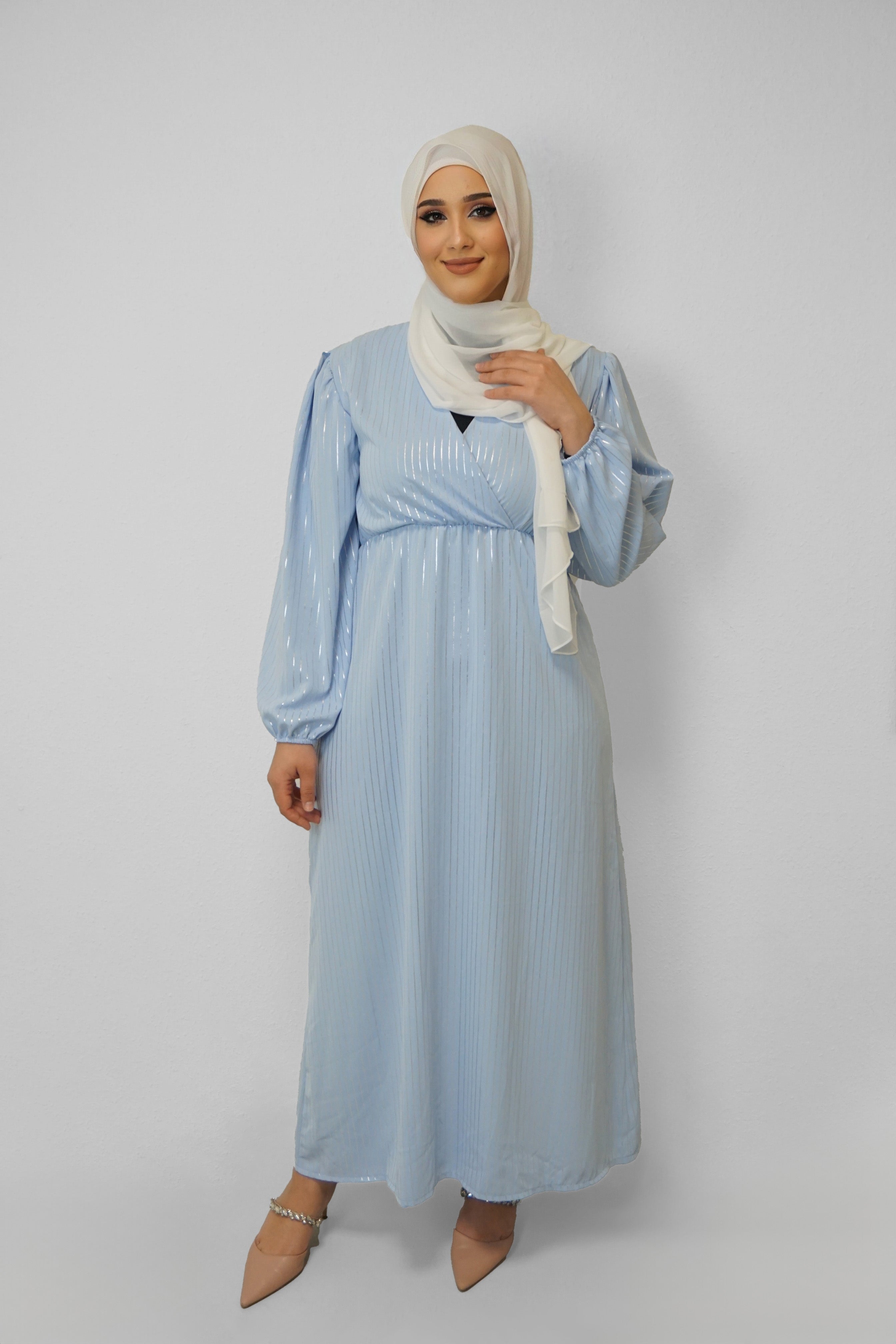 Abaya Ilham Wasserblau