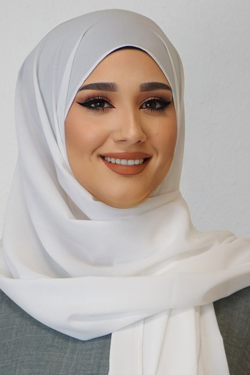 Crep Hijab Weiss