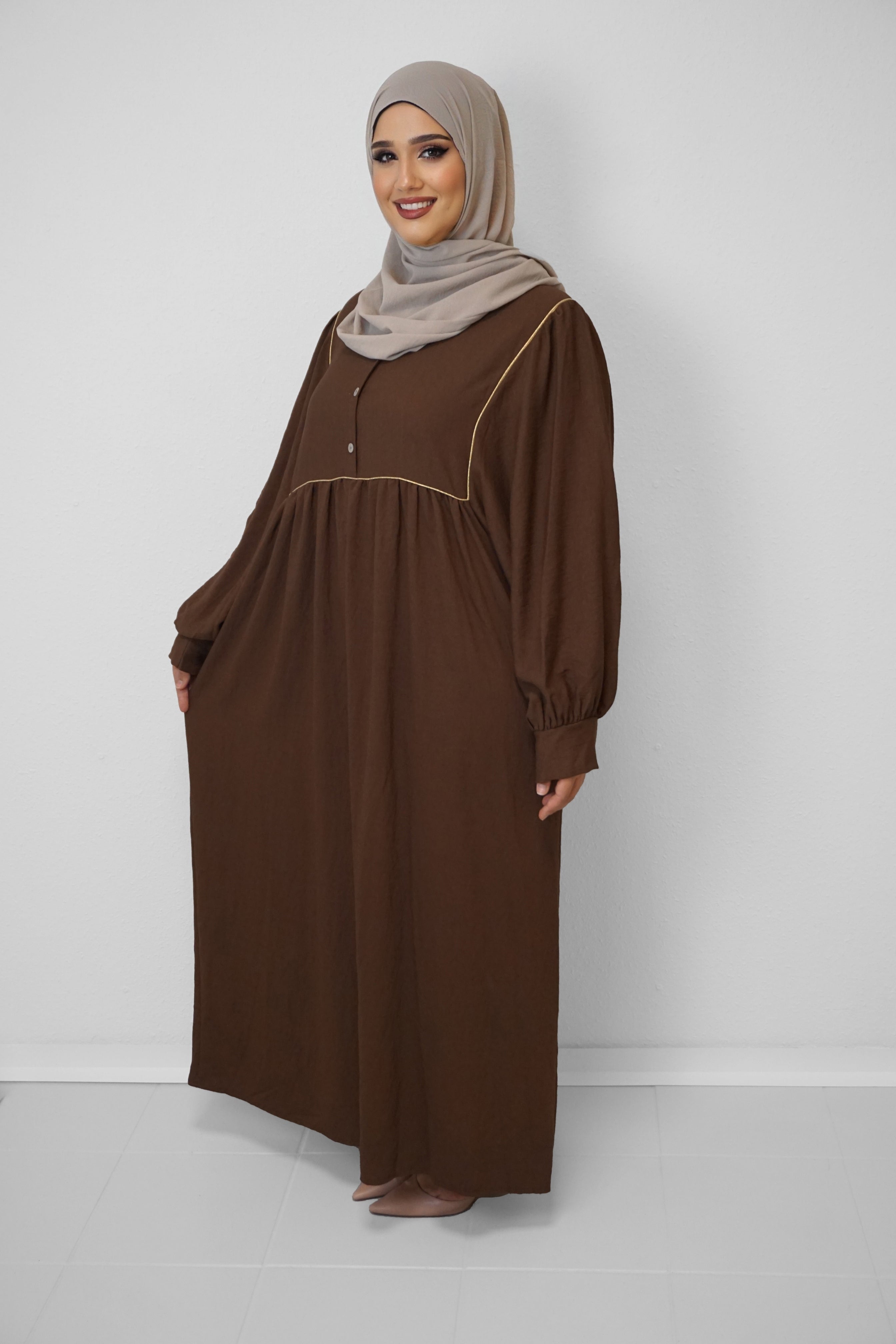 Abaya Mali Braun