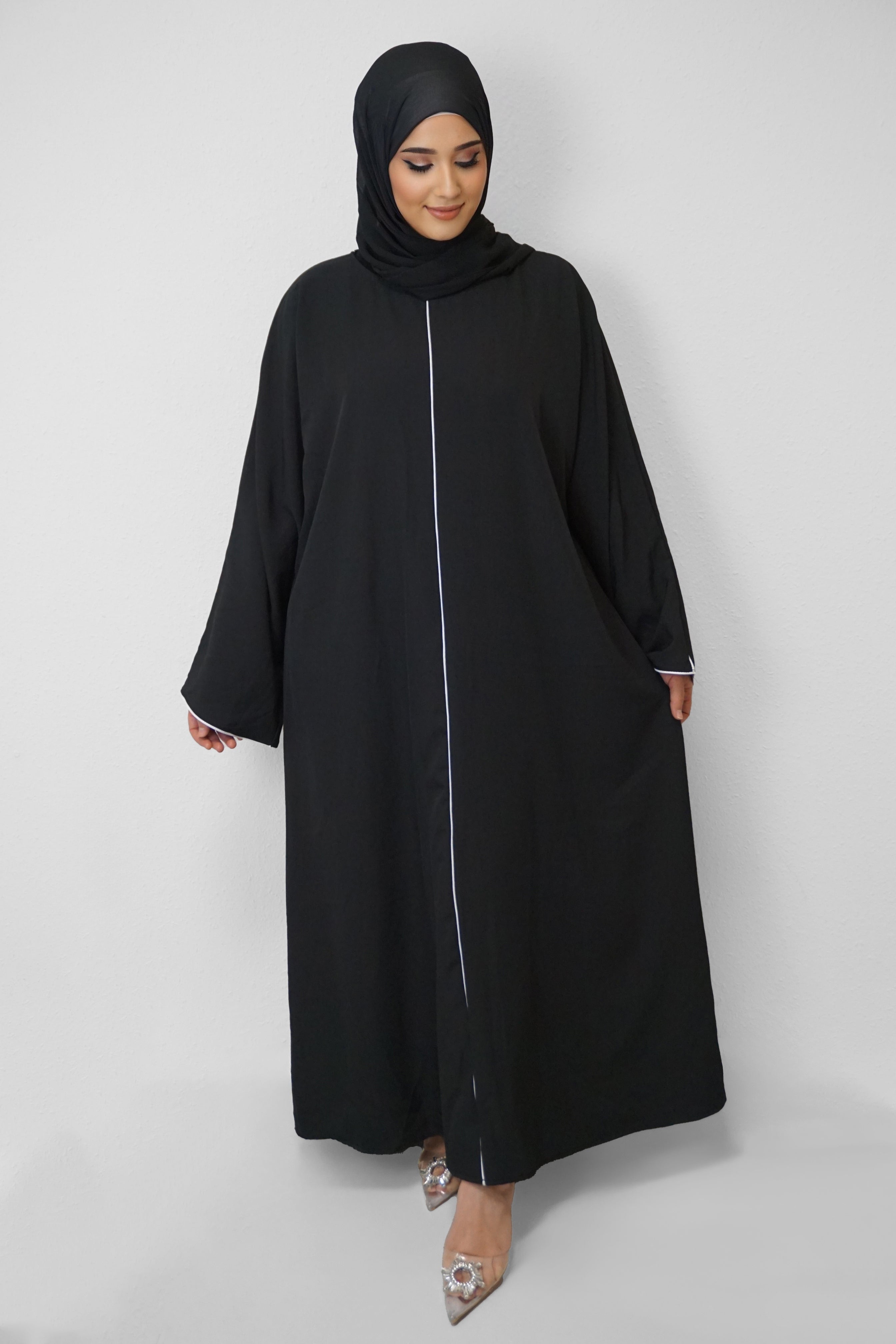 Abaya Erina Schwarz