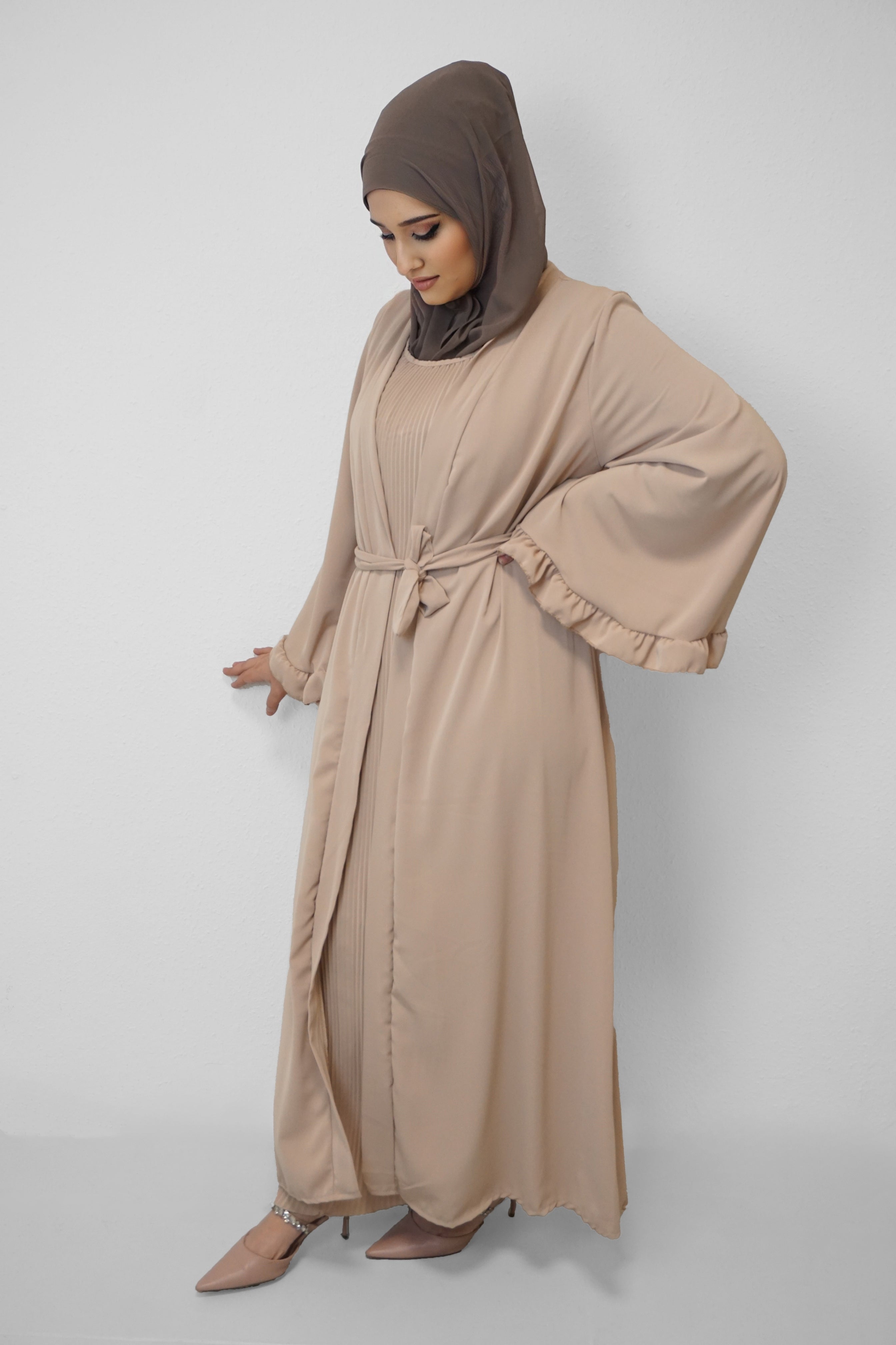 Abaya Suraia Beige