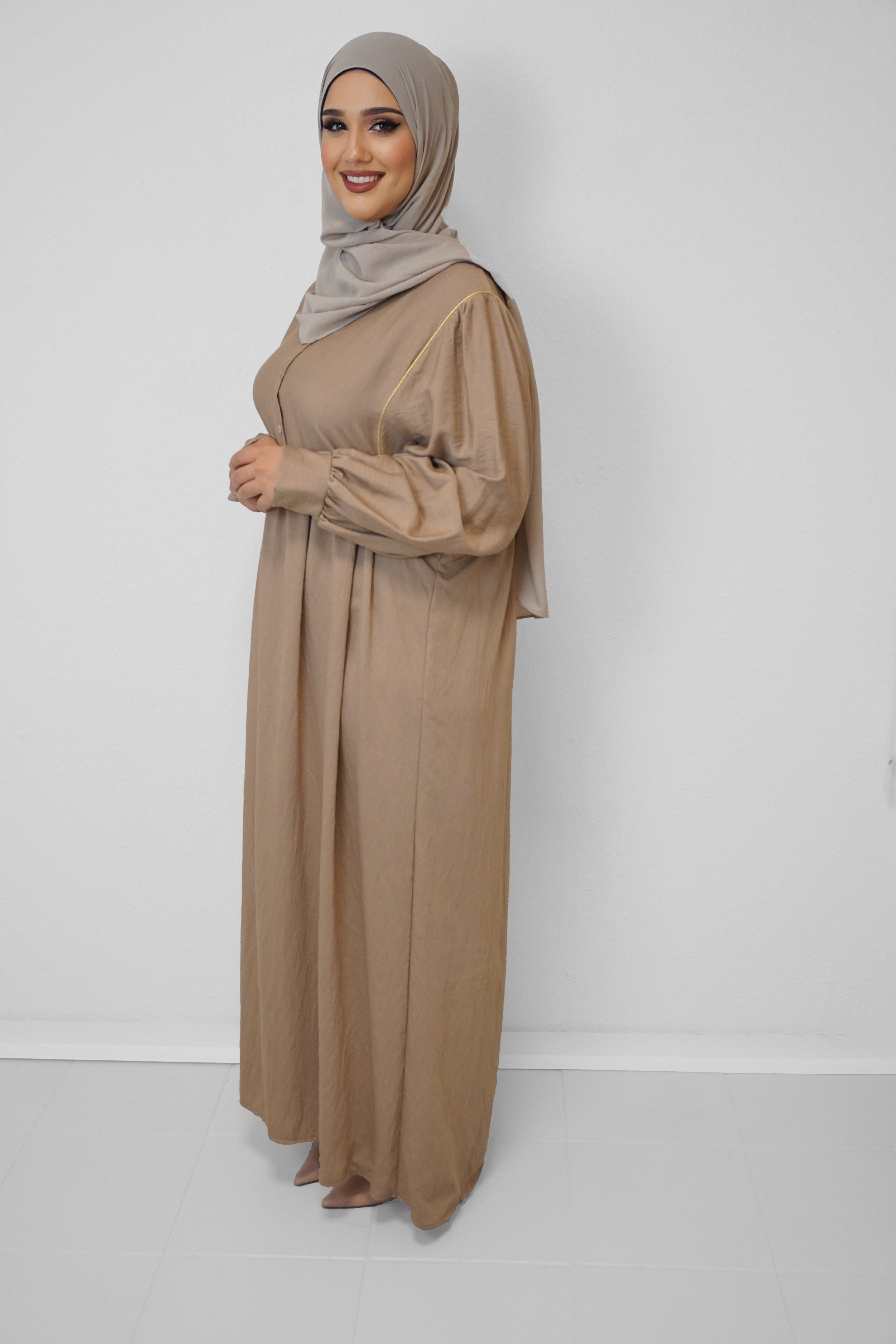 Abaya Mali Beige