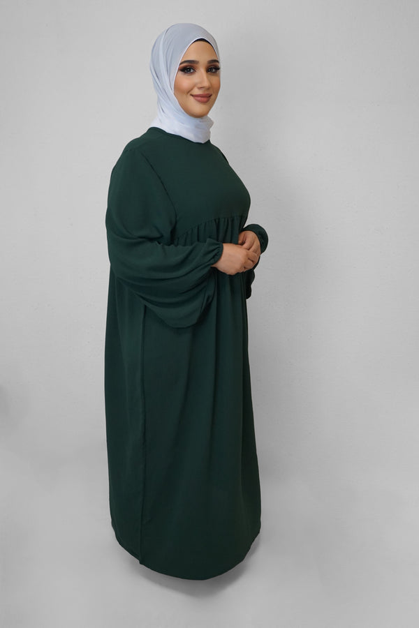 Abaya Faryal Smaragdgrün