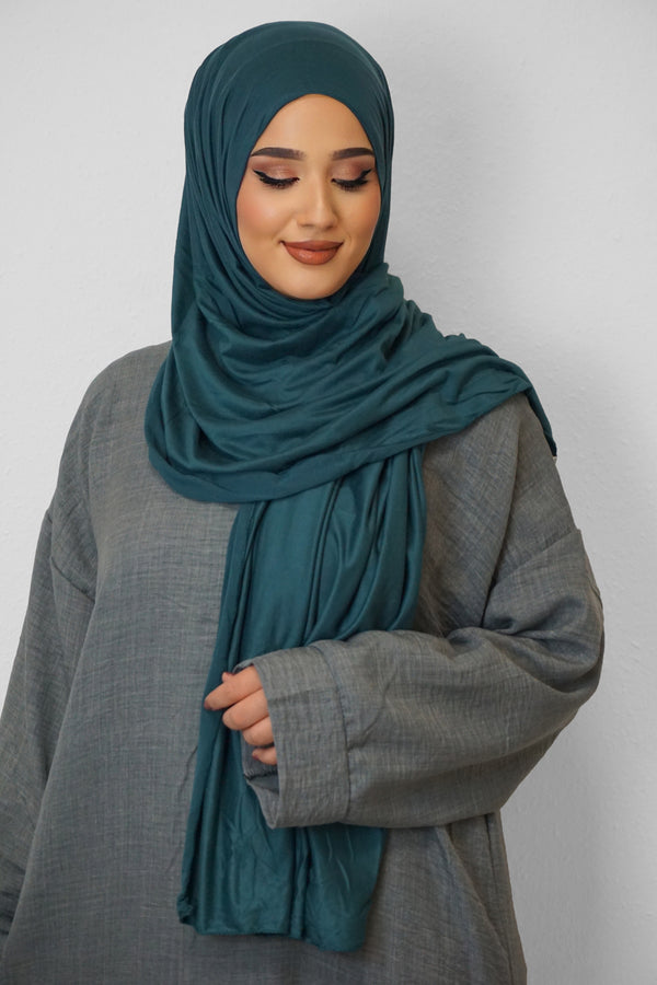 Jersey Hijab Fiza Petrol