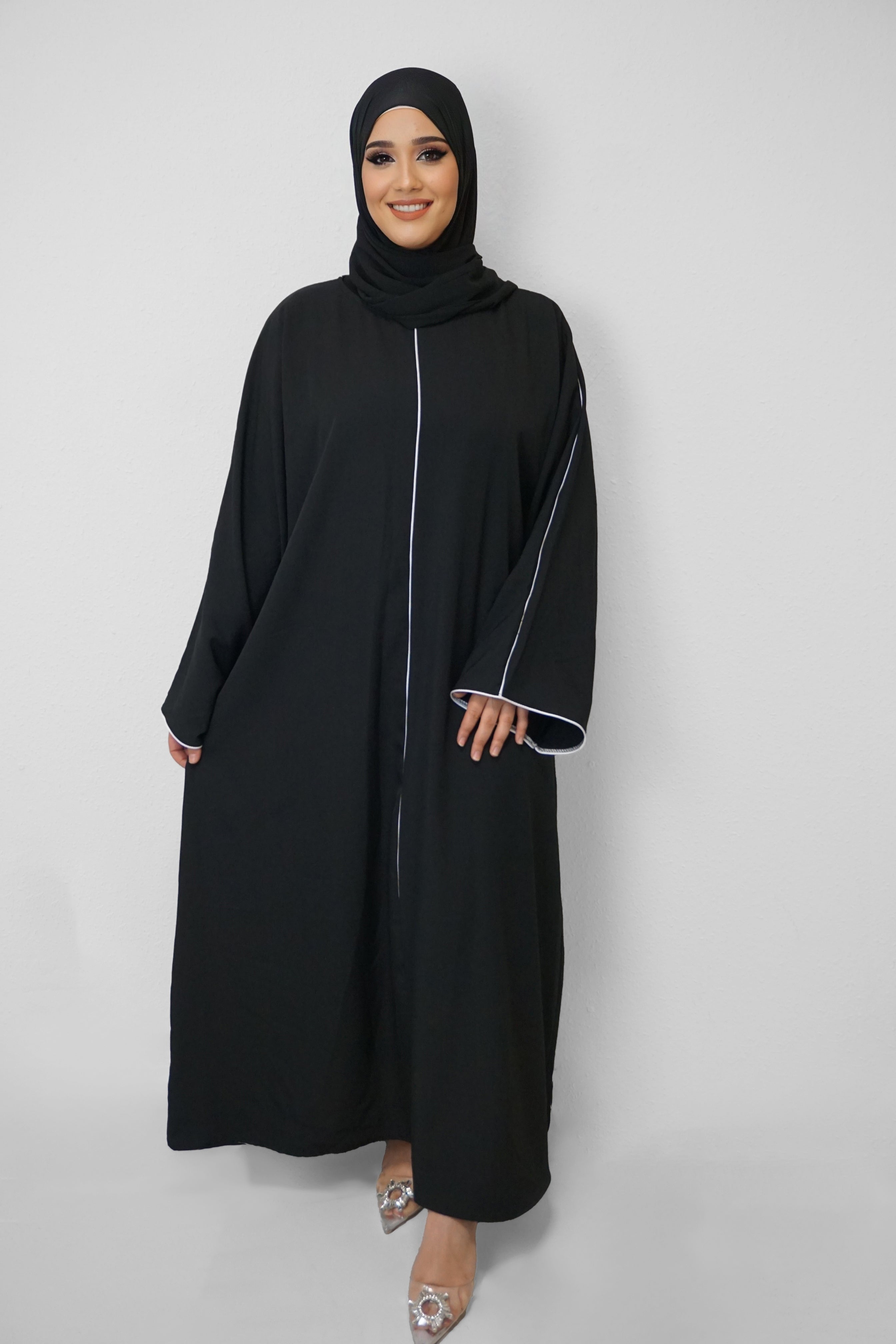 Abaya Erina Schwarz