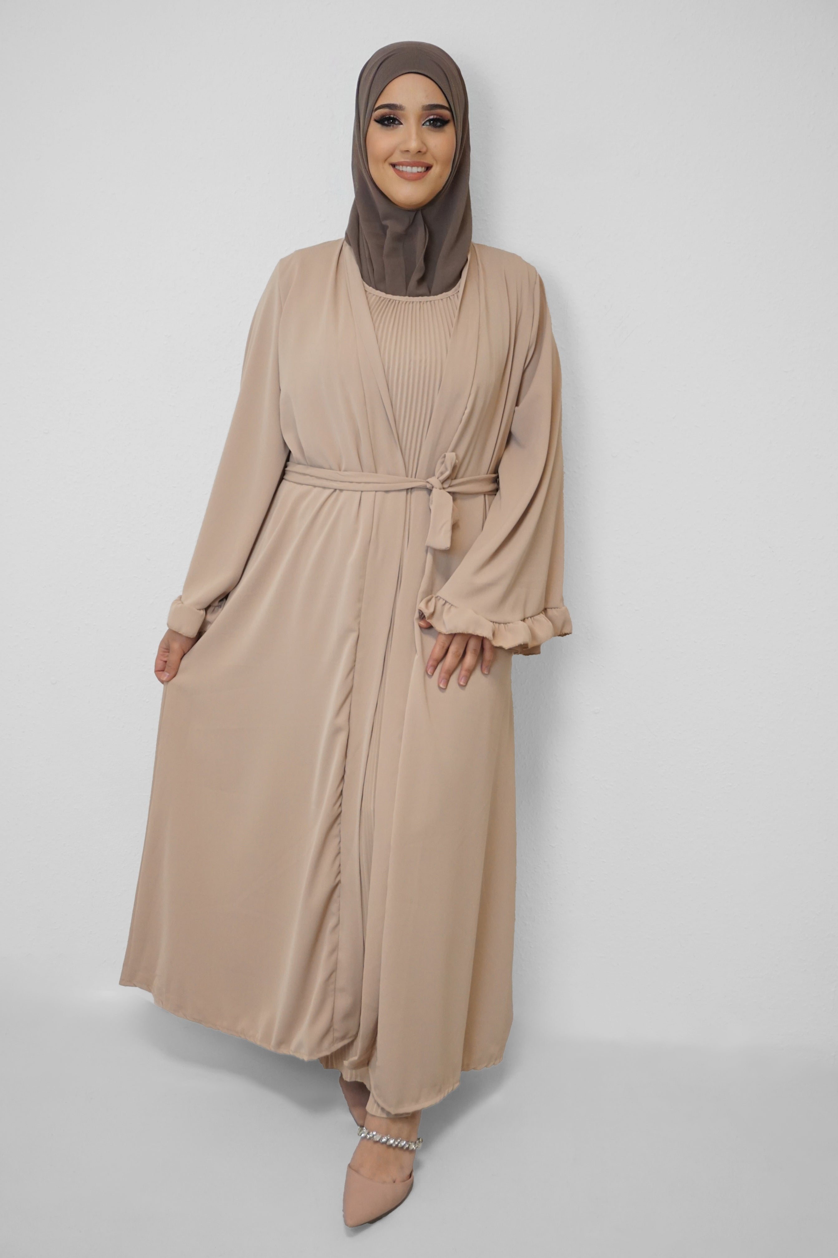 Abaya Suraia Beige