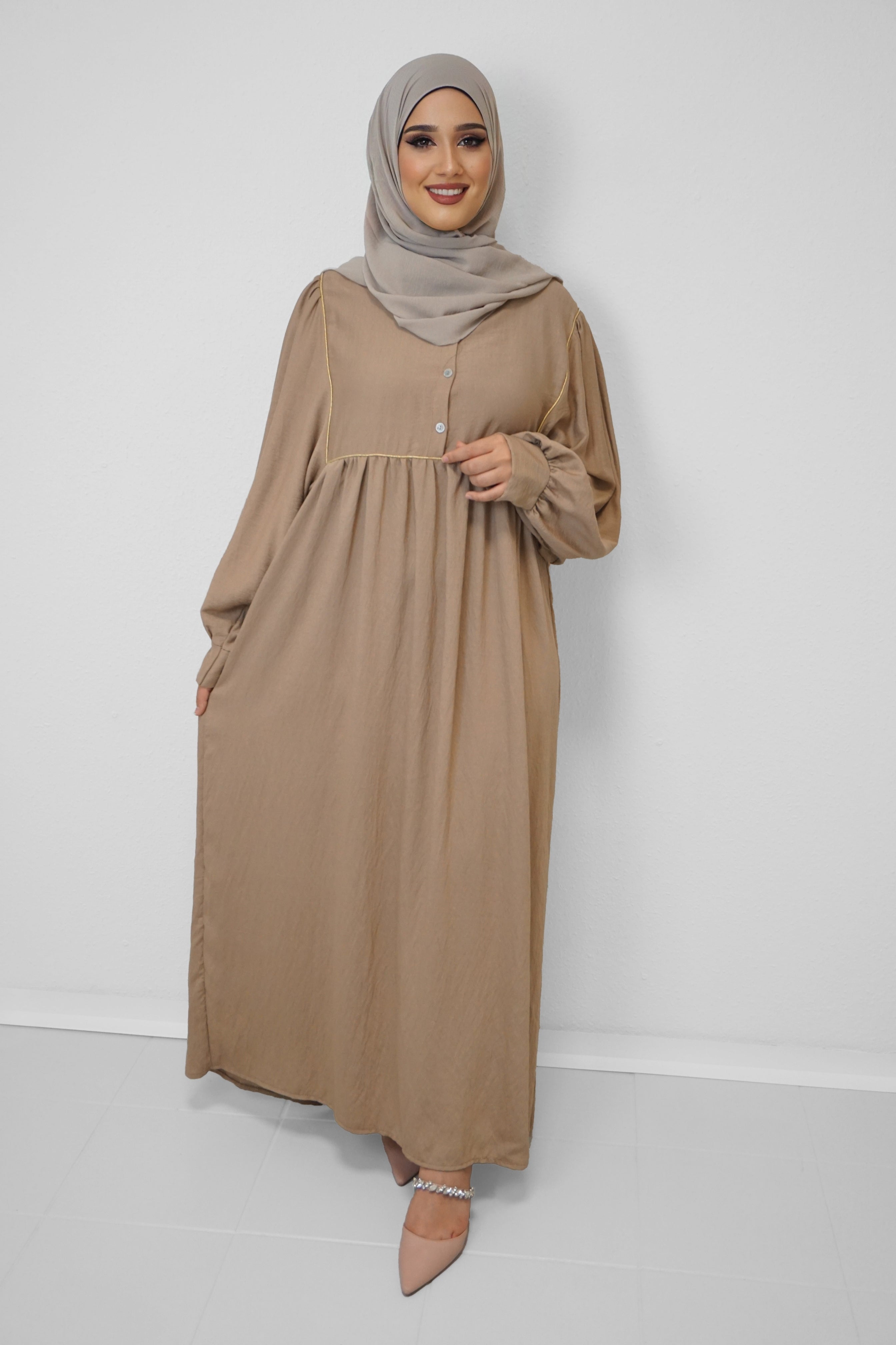 Abaya Mali Beige