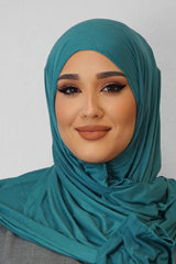 Jersey Hijab Fiza Dunkelmint
