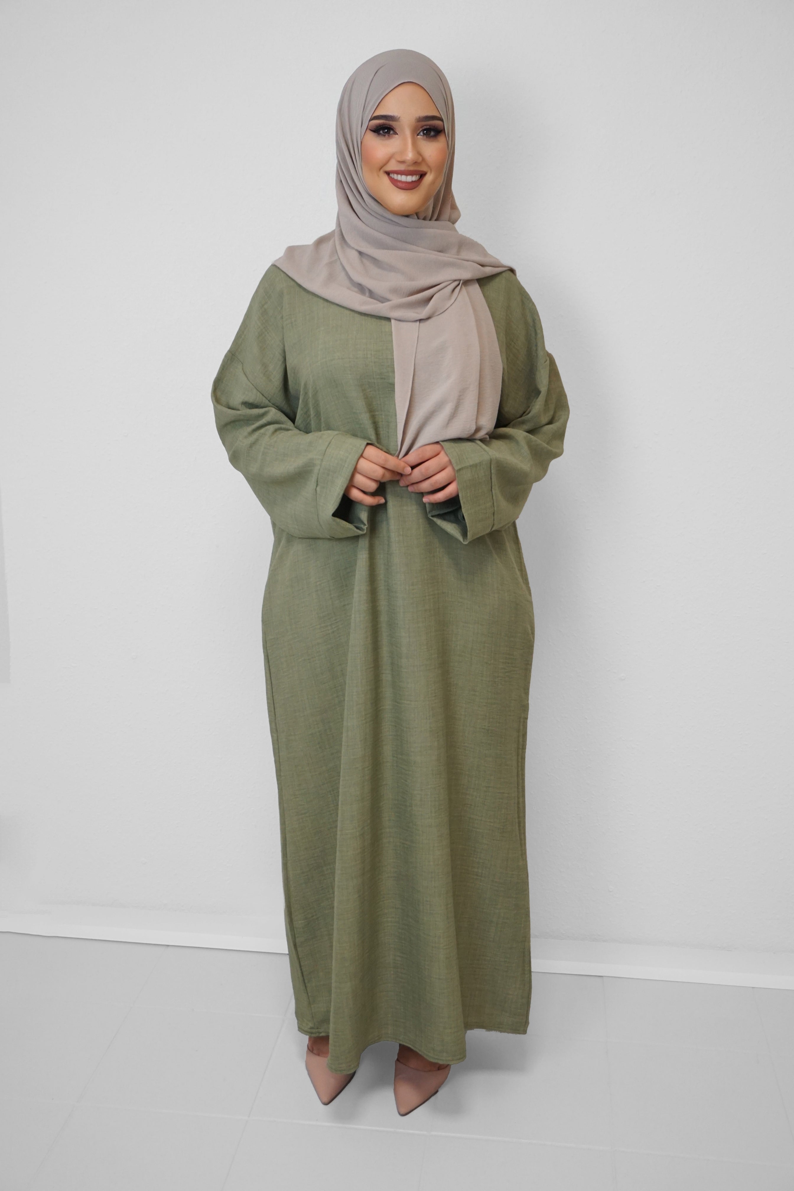 Abaya Bouchra Oliv