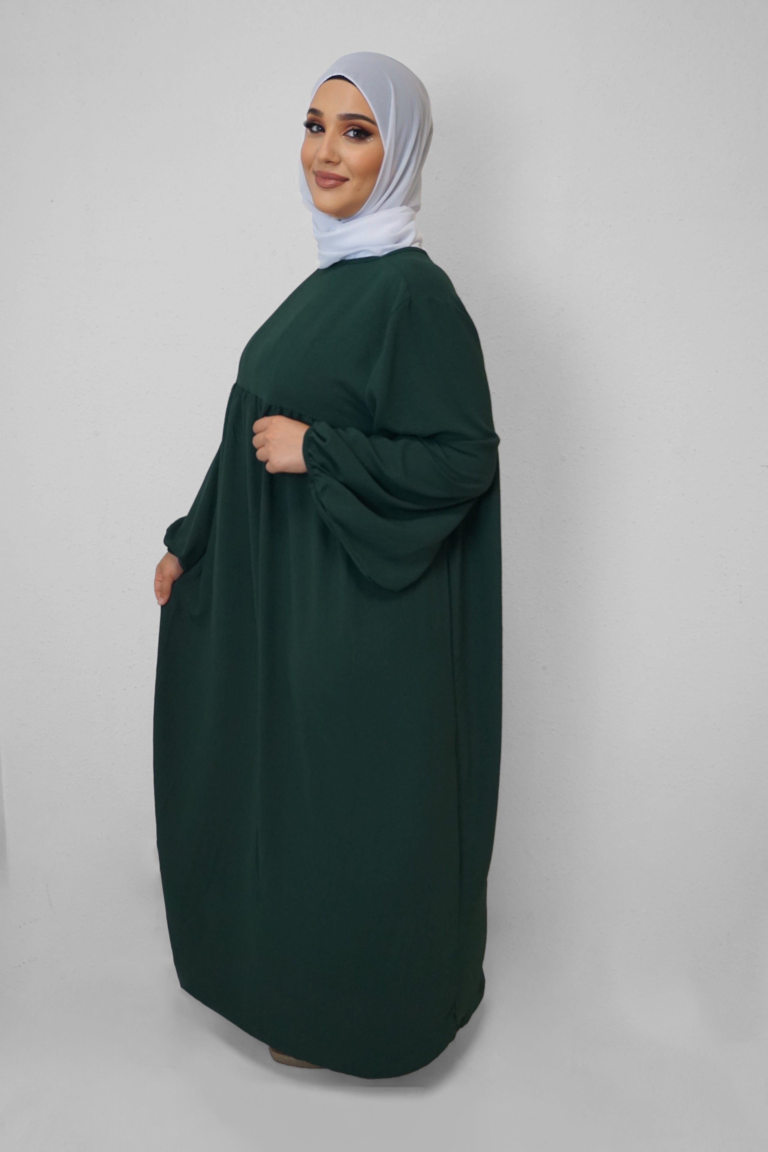 Abaya Faryal Smaragdgrün