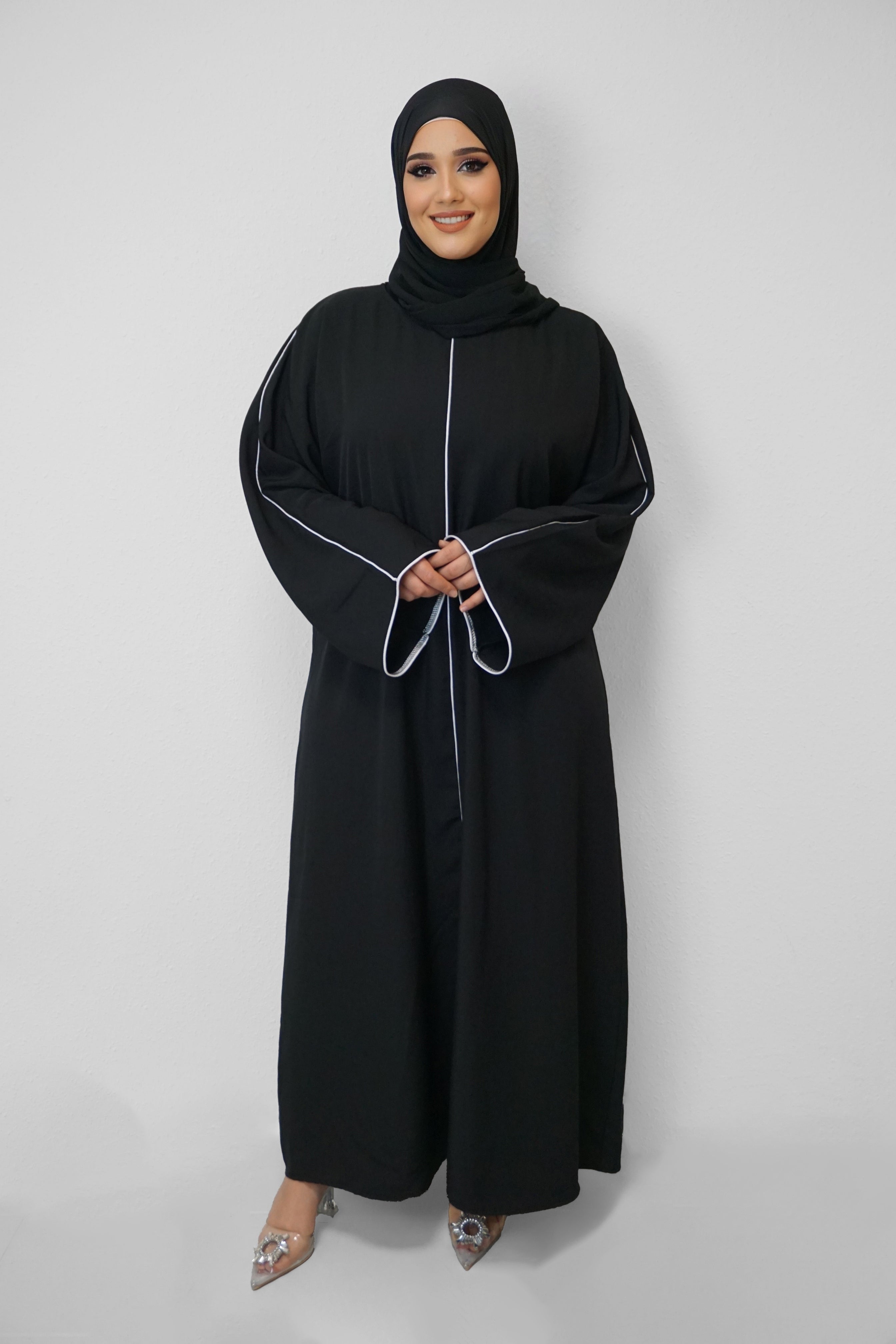 Abaya Erina Schwarz