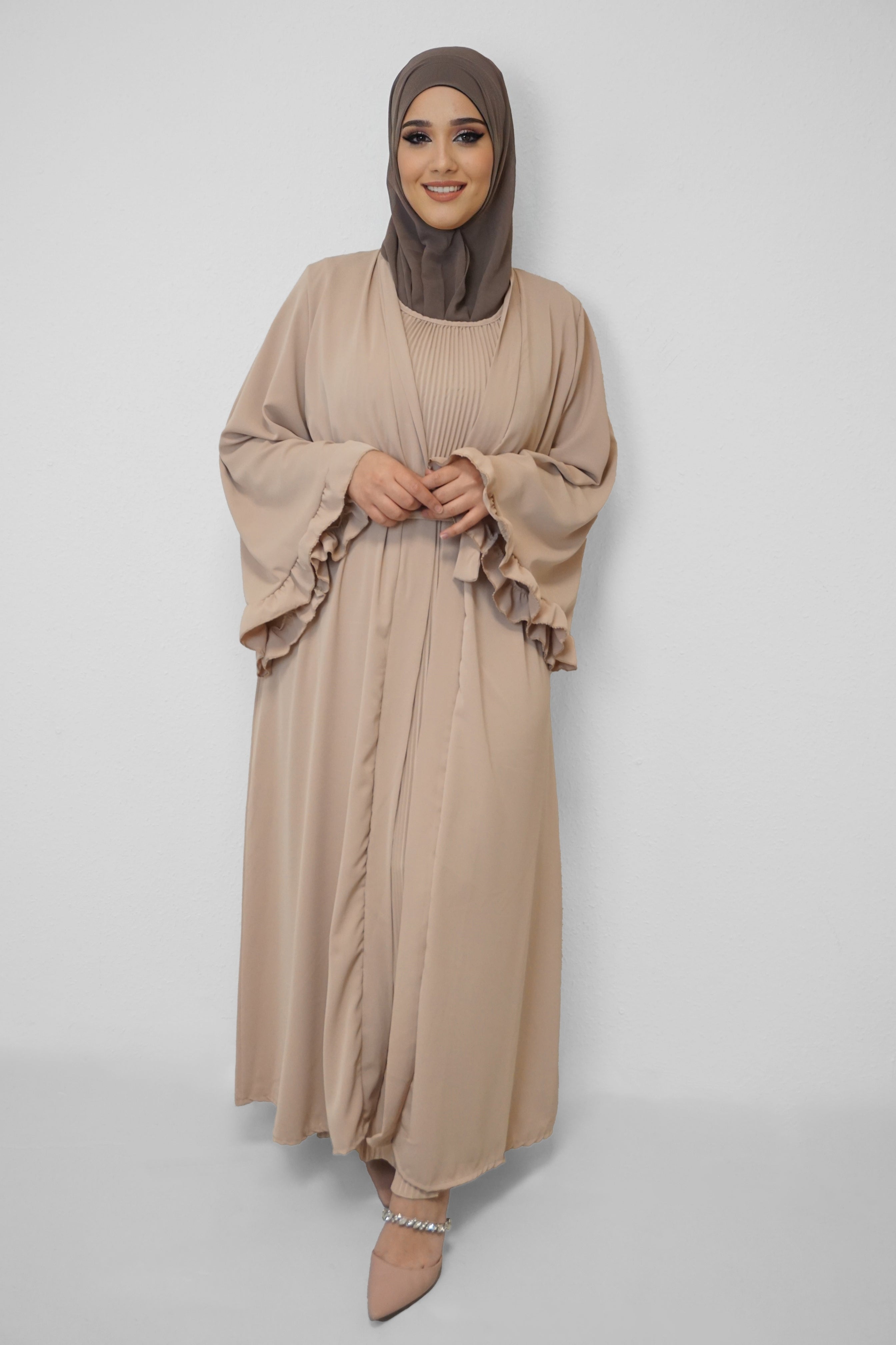 Abaya Suraia Beige