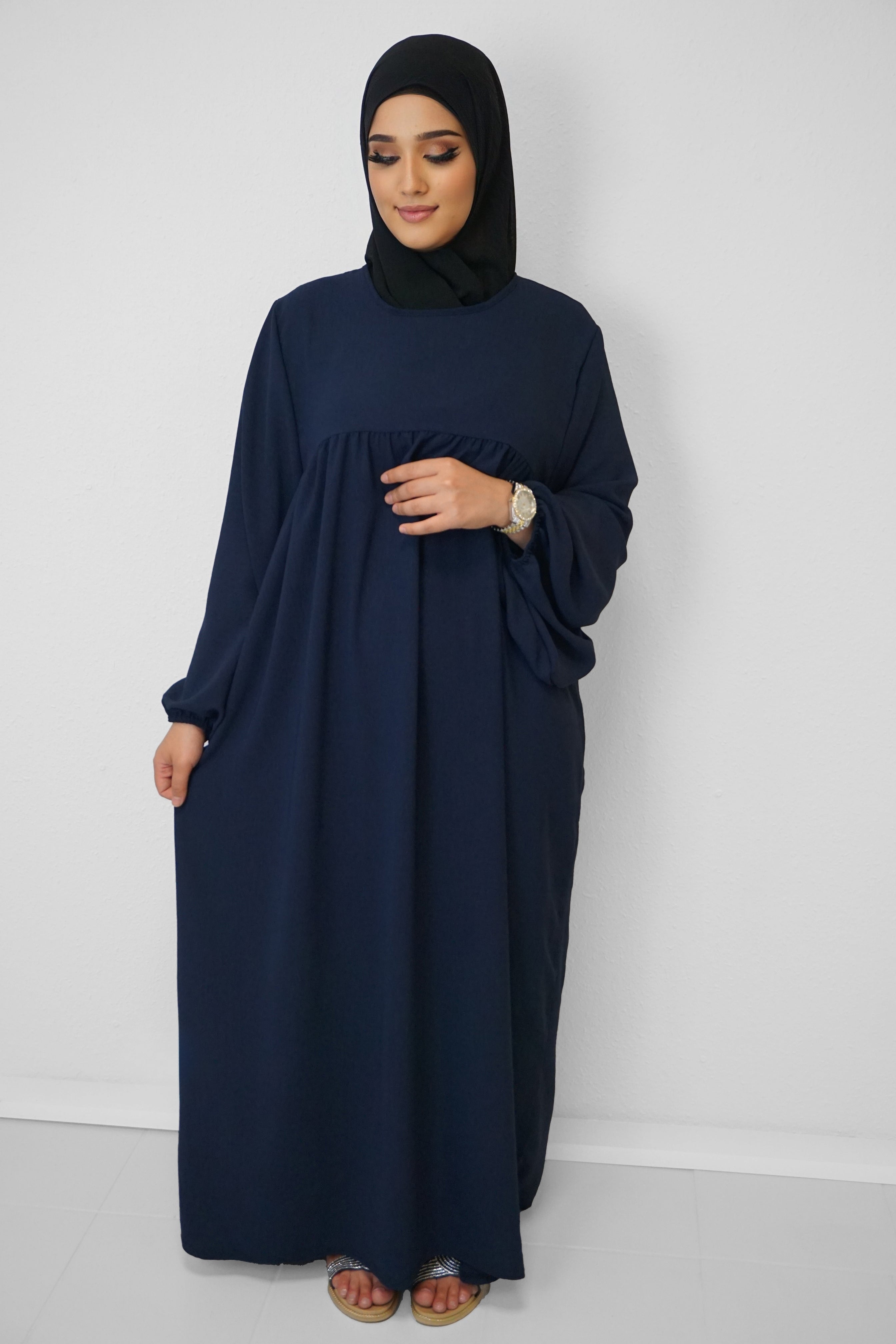 Abaya Faryal Dunkelblau