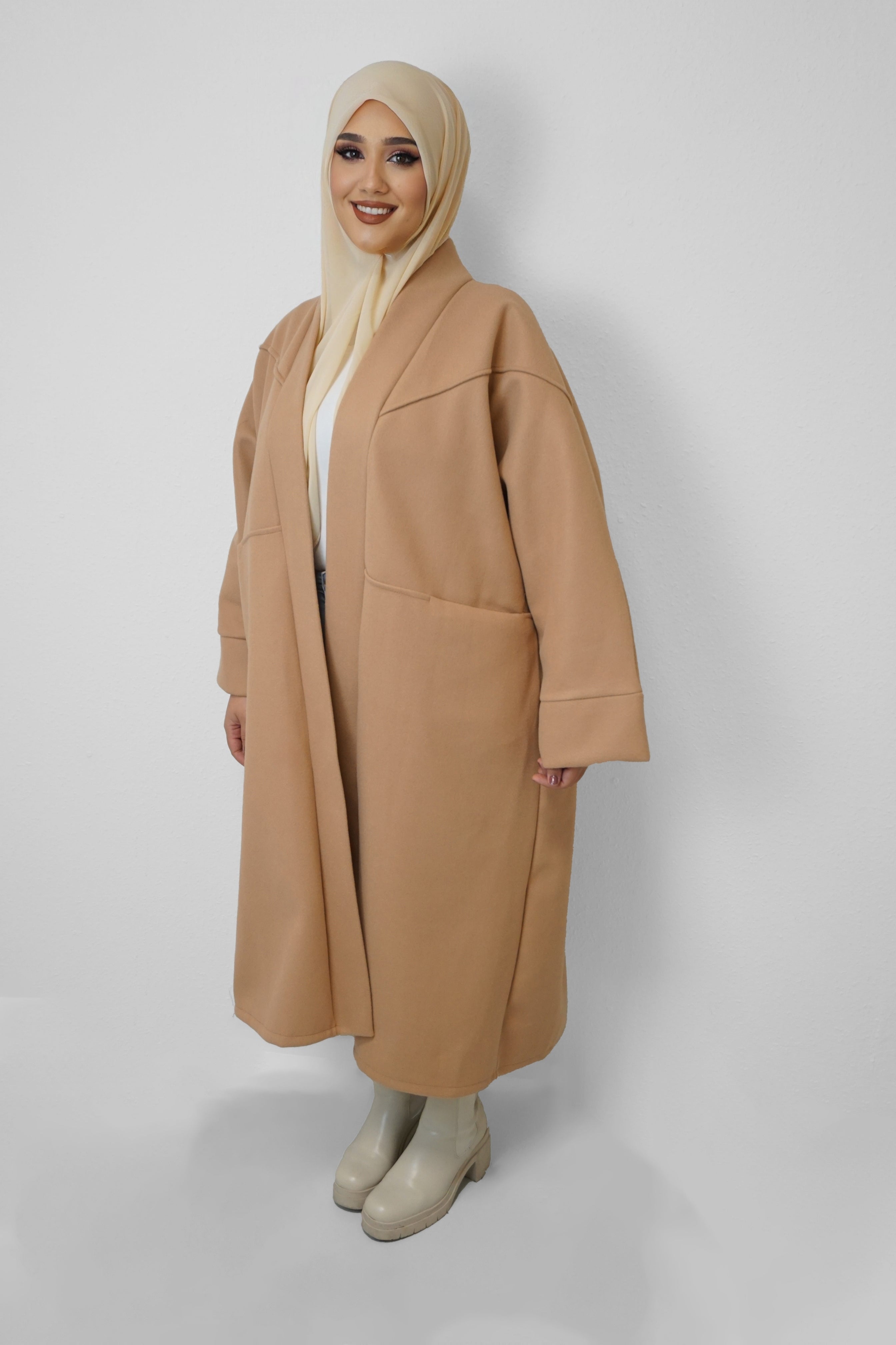 Cardigan Qamar Light Camel