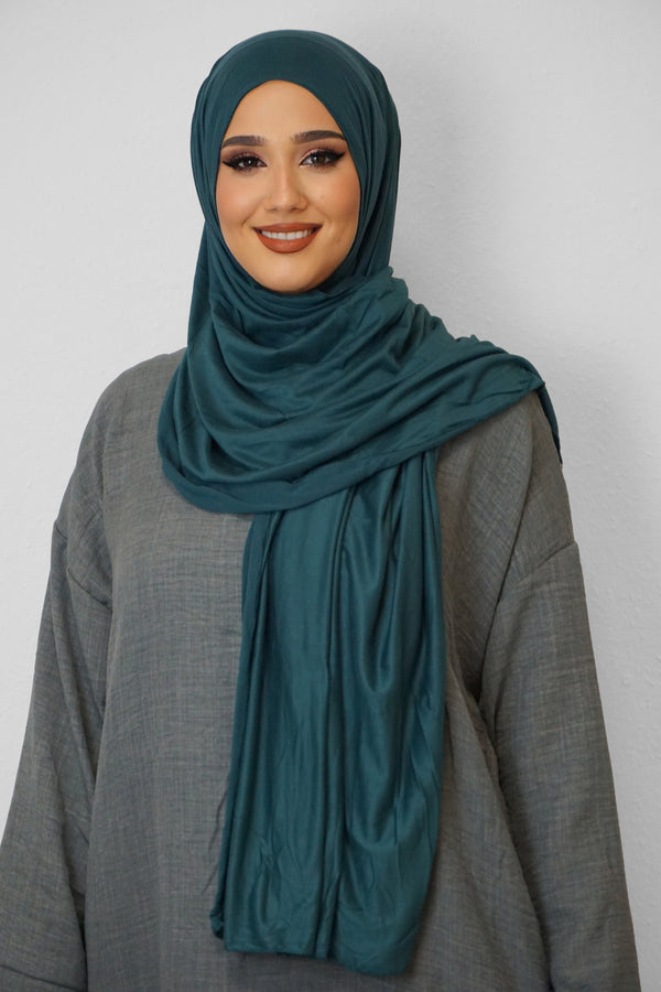 Jersey Hijab Fiza Petrol