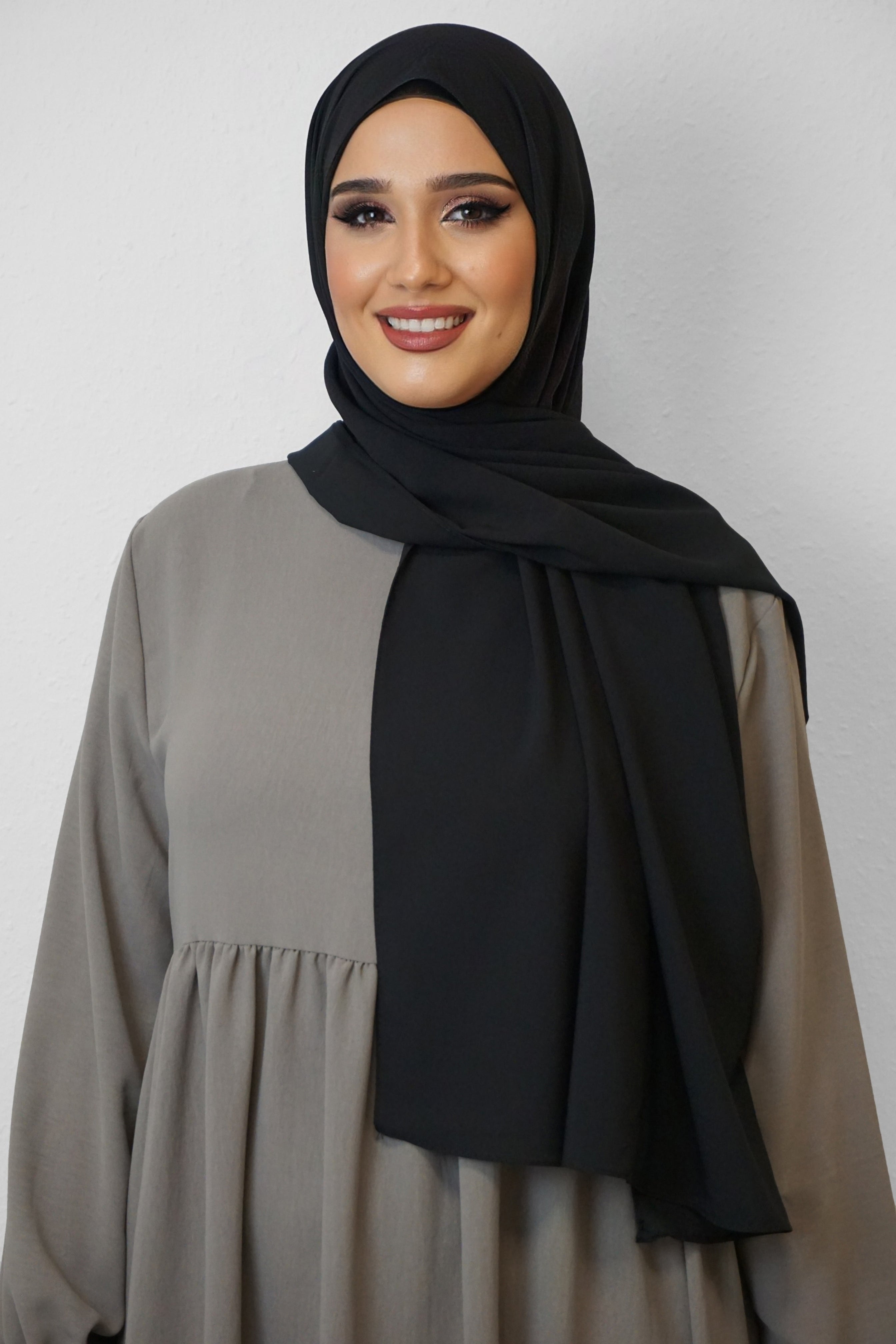 Crep Hijab Schwarz