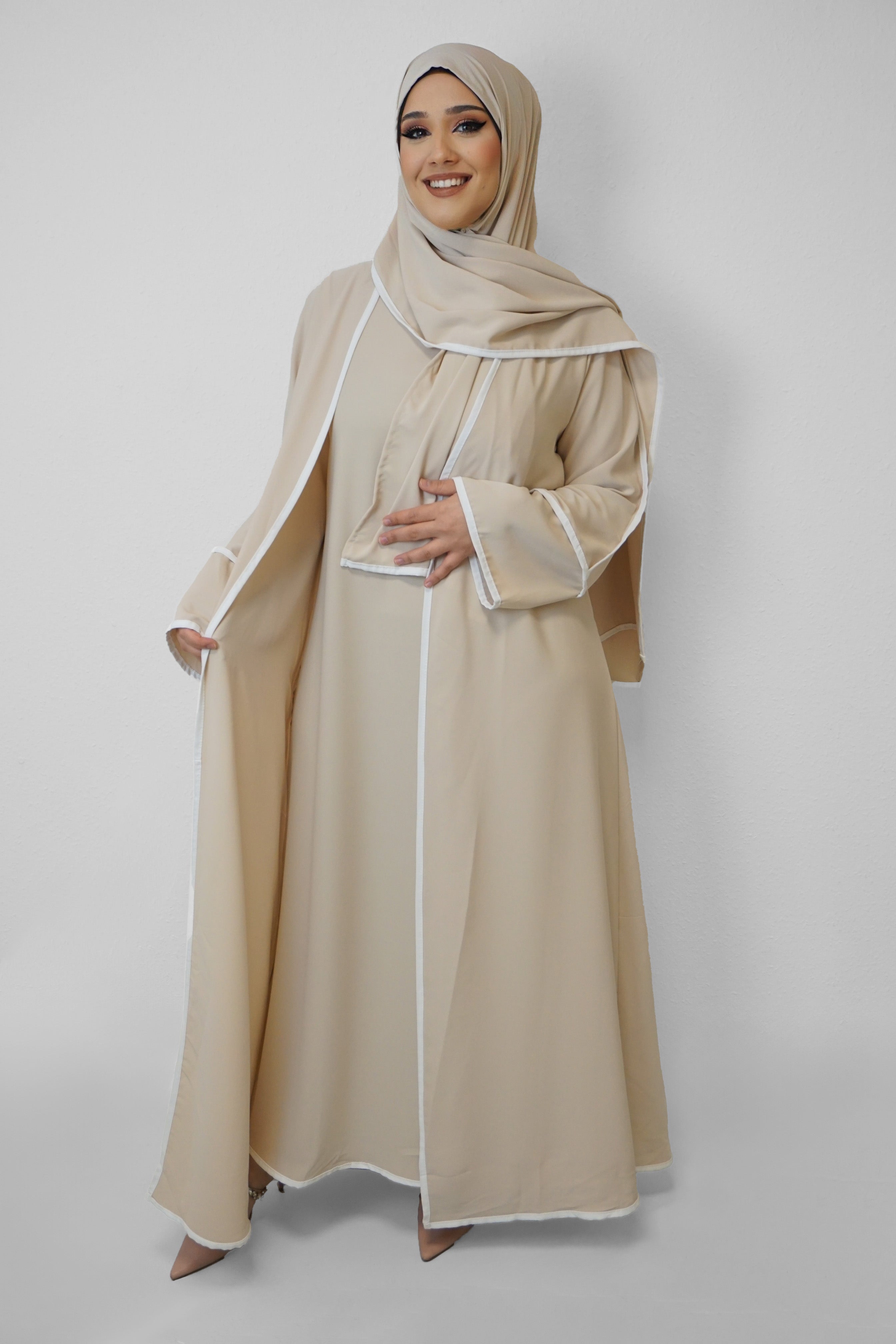 Abaya Budoor Beige