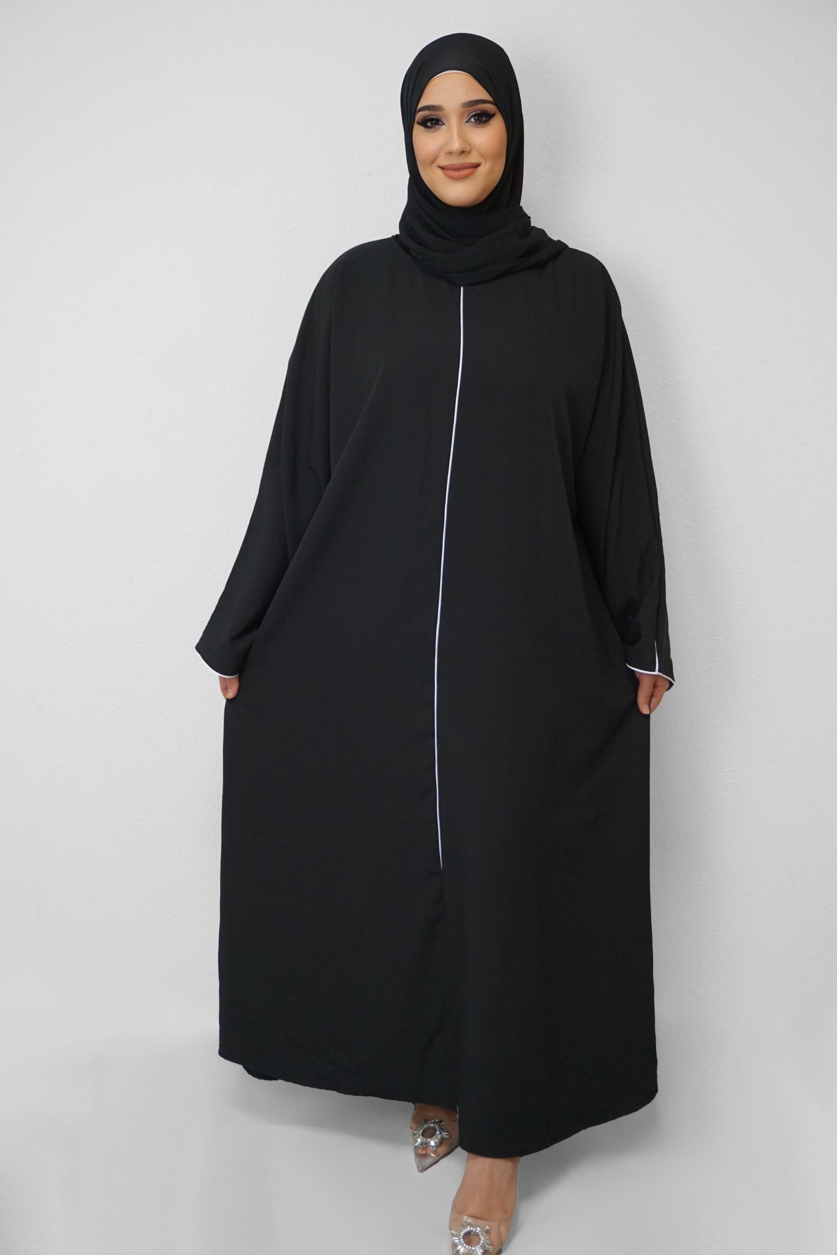 Abaya Erina Schwarz