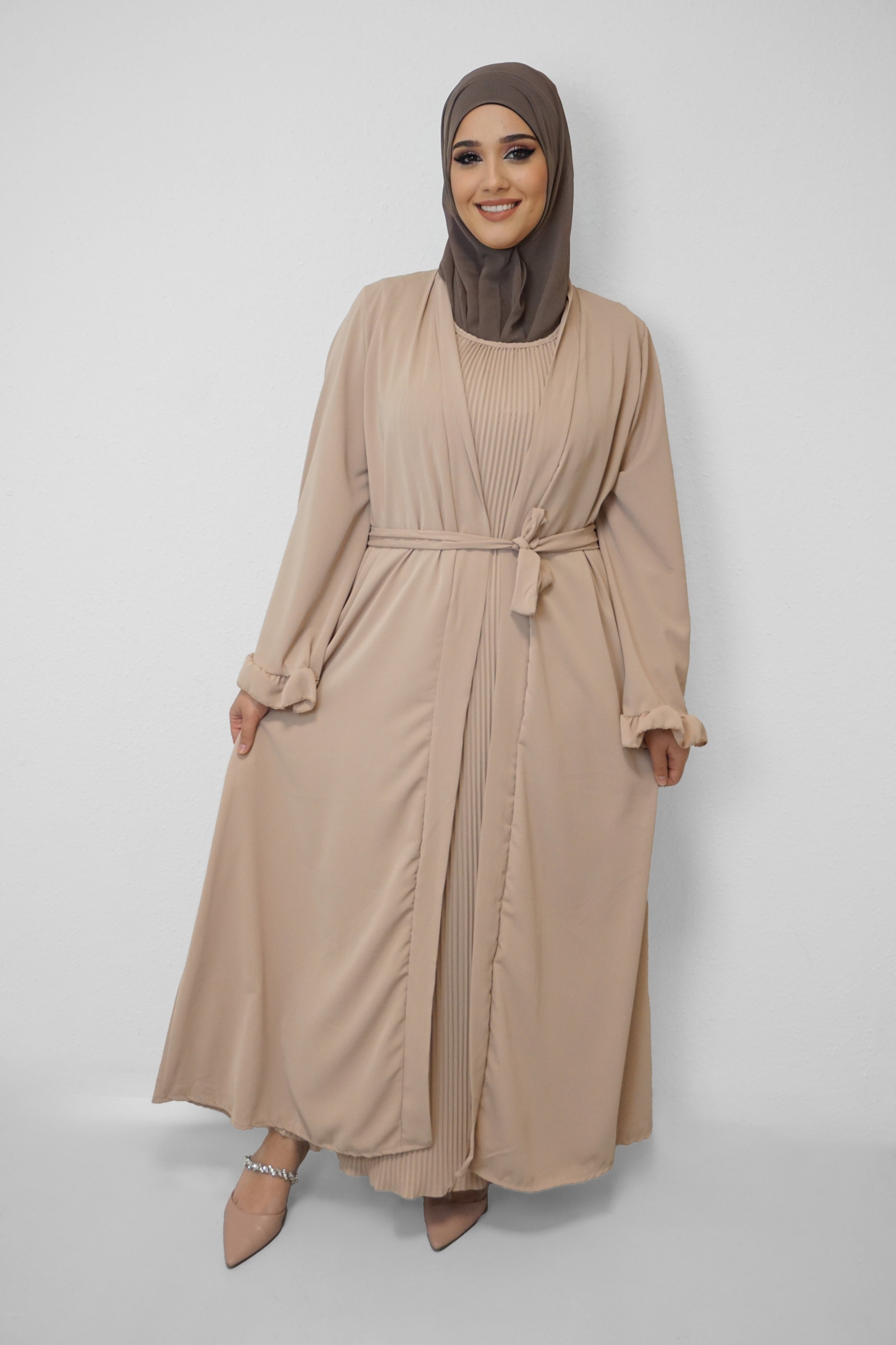 Abaya Suraia Beige