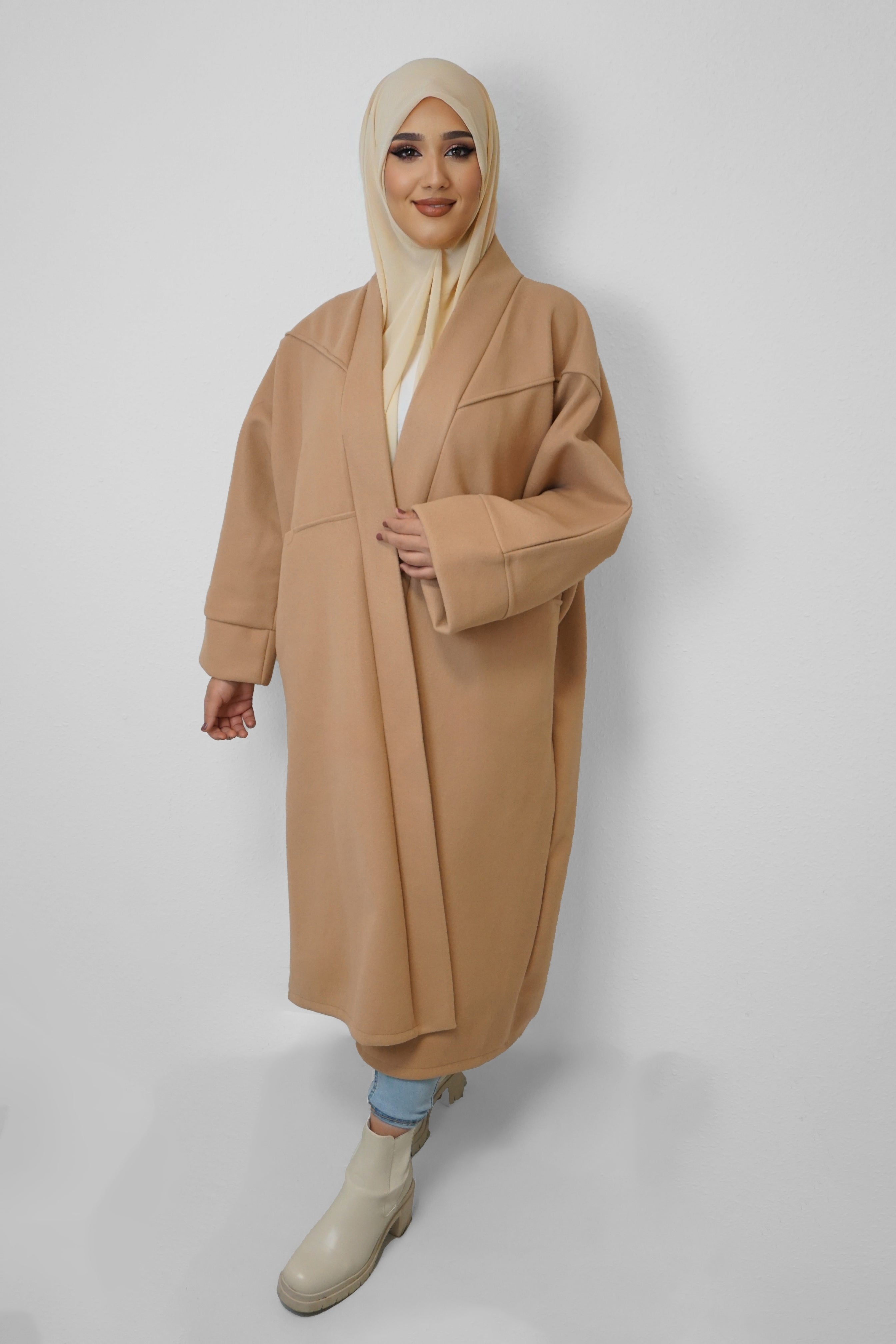 Cardigan Qamar Light Camel