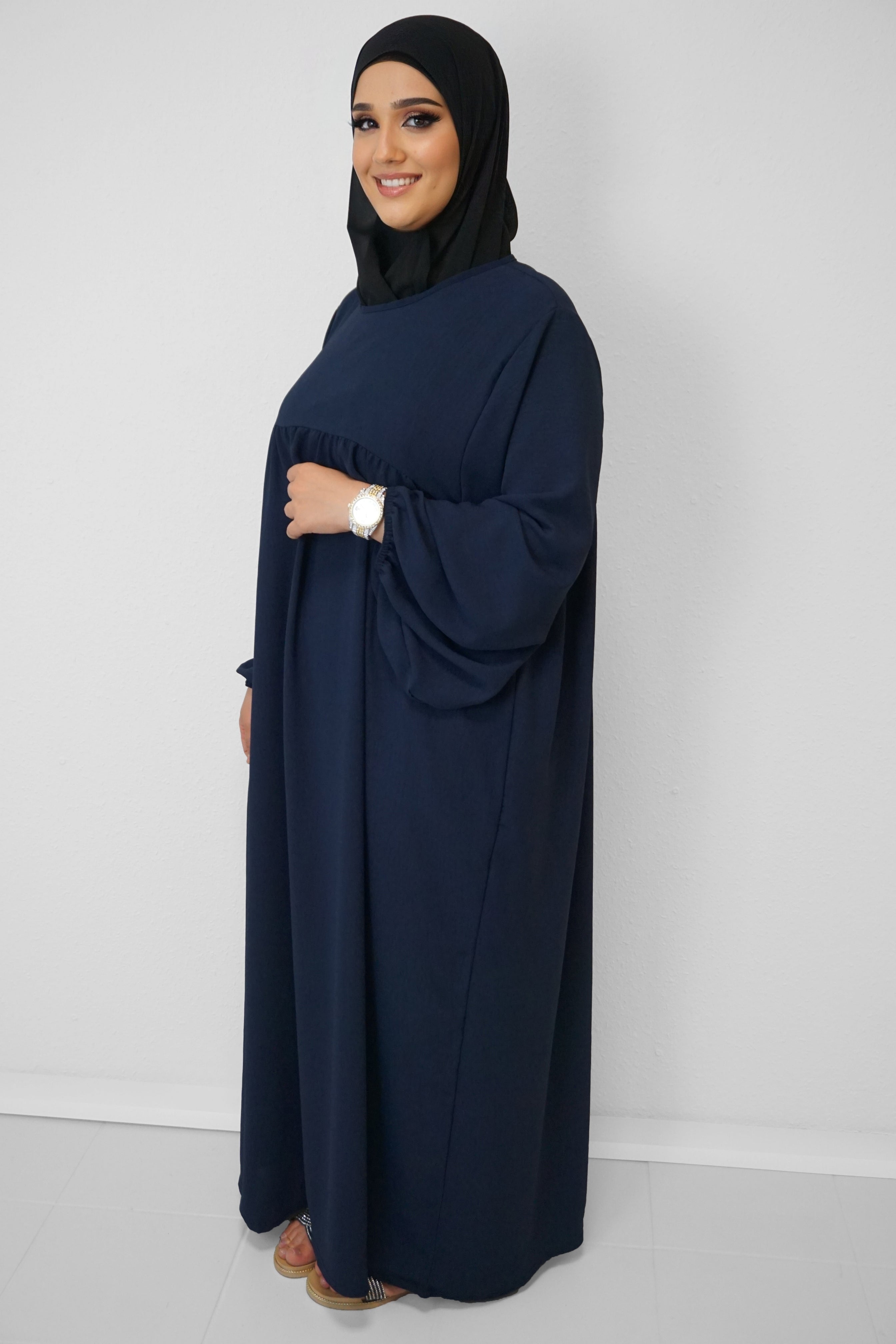 Abaya Faryal Dunkelblau