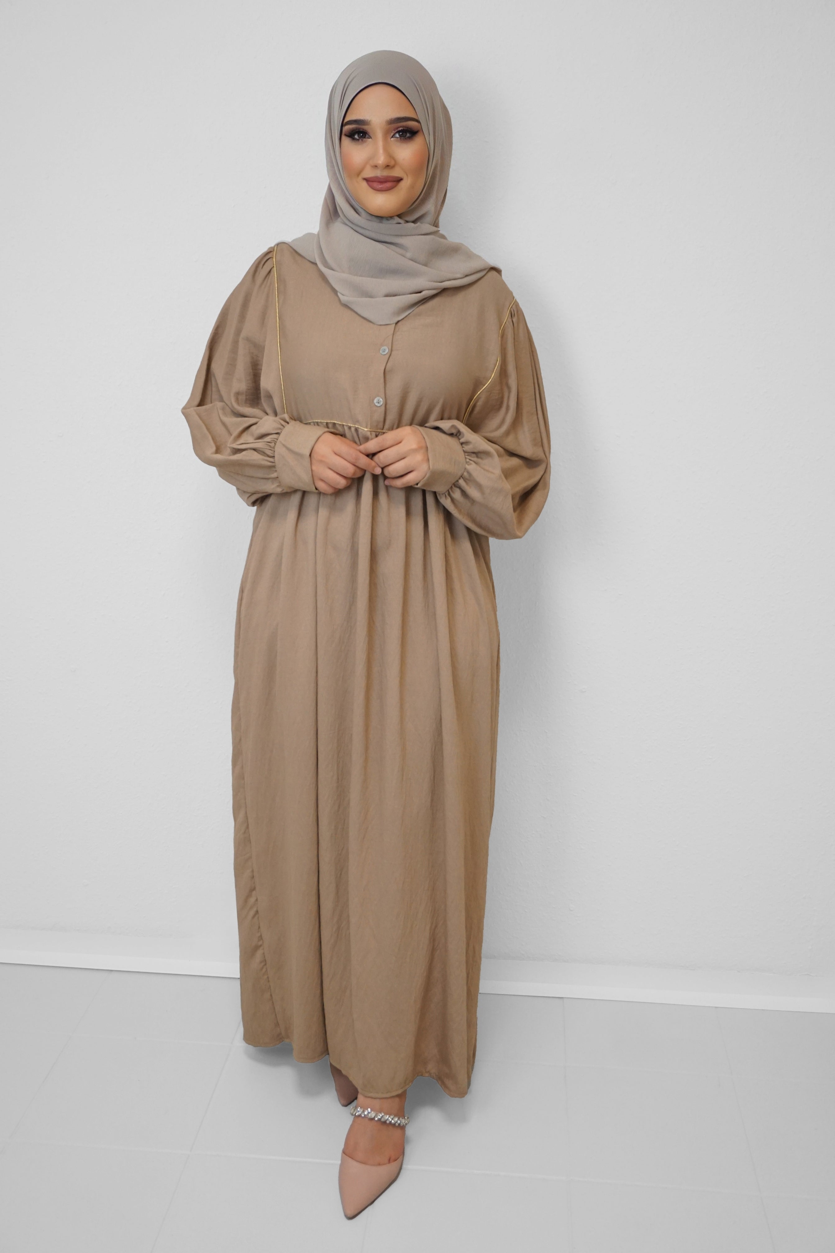 Abaya Mali Beige