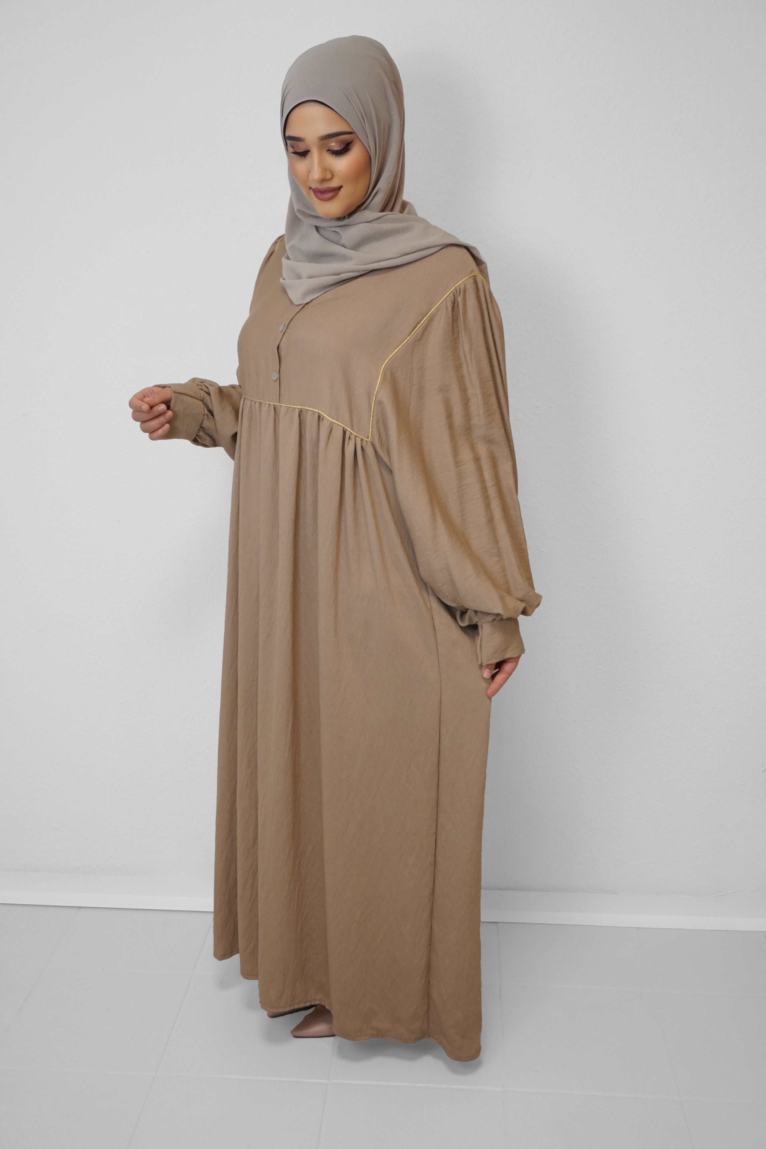 Abaya Mali Beige