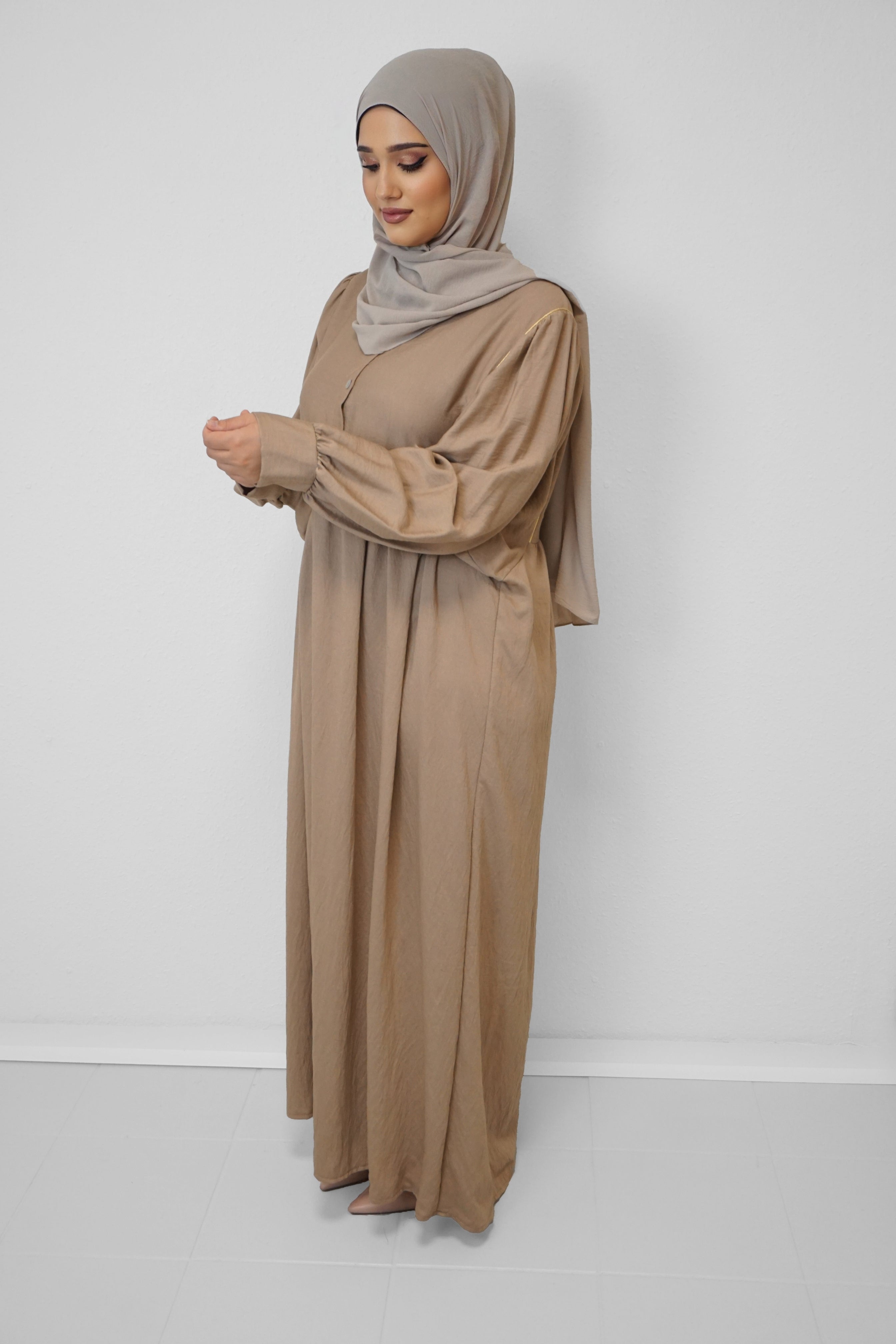 Abaya Mali Beige