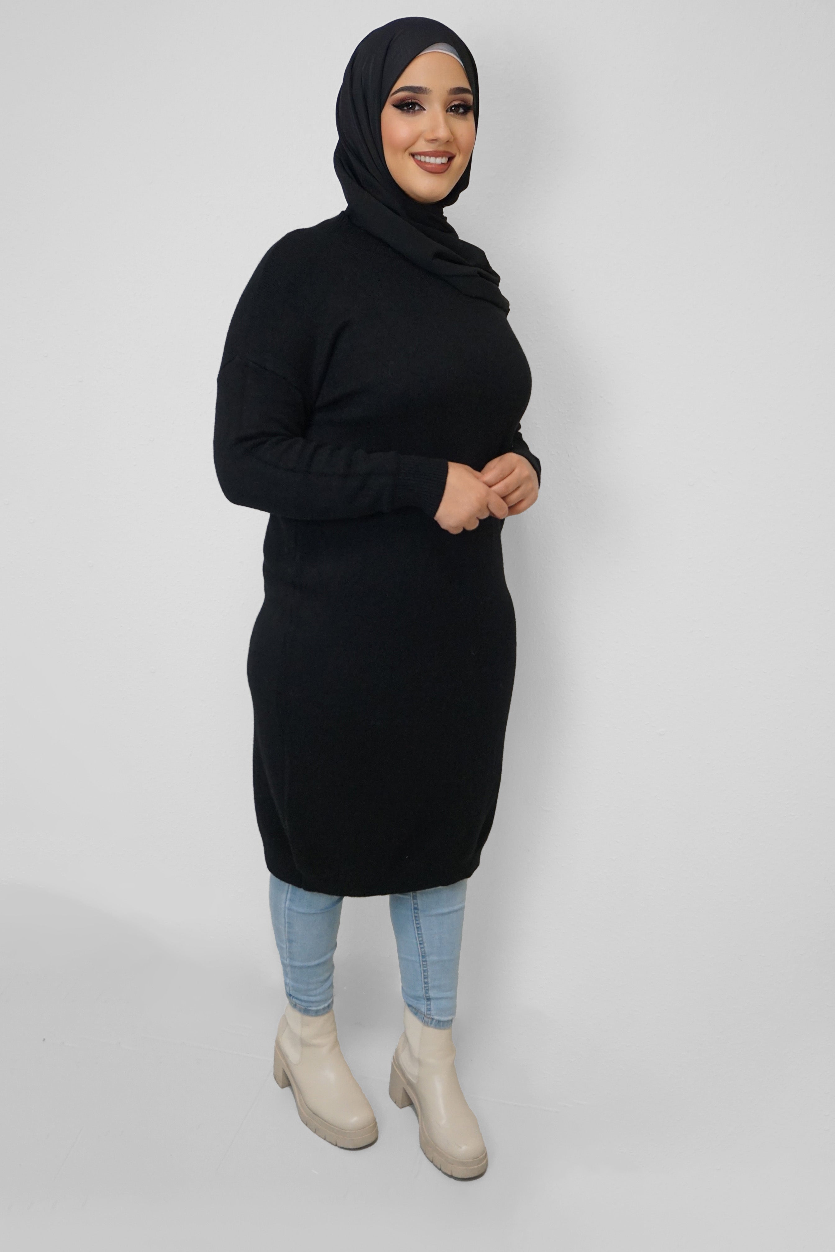 Oversize Pullover Sabiha Schwarz
