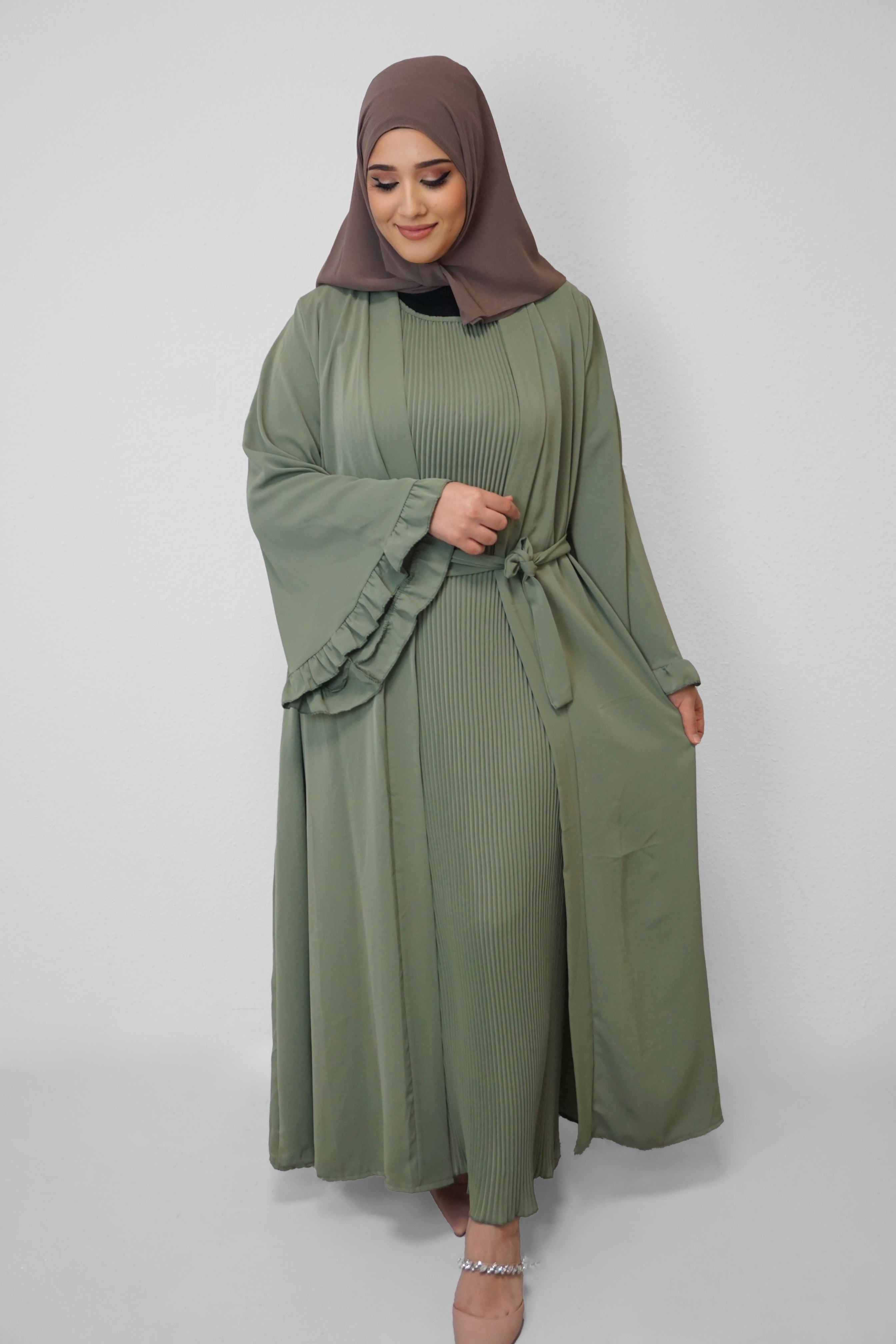 Abaya Suraia Khaki