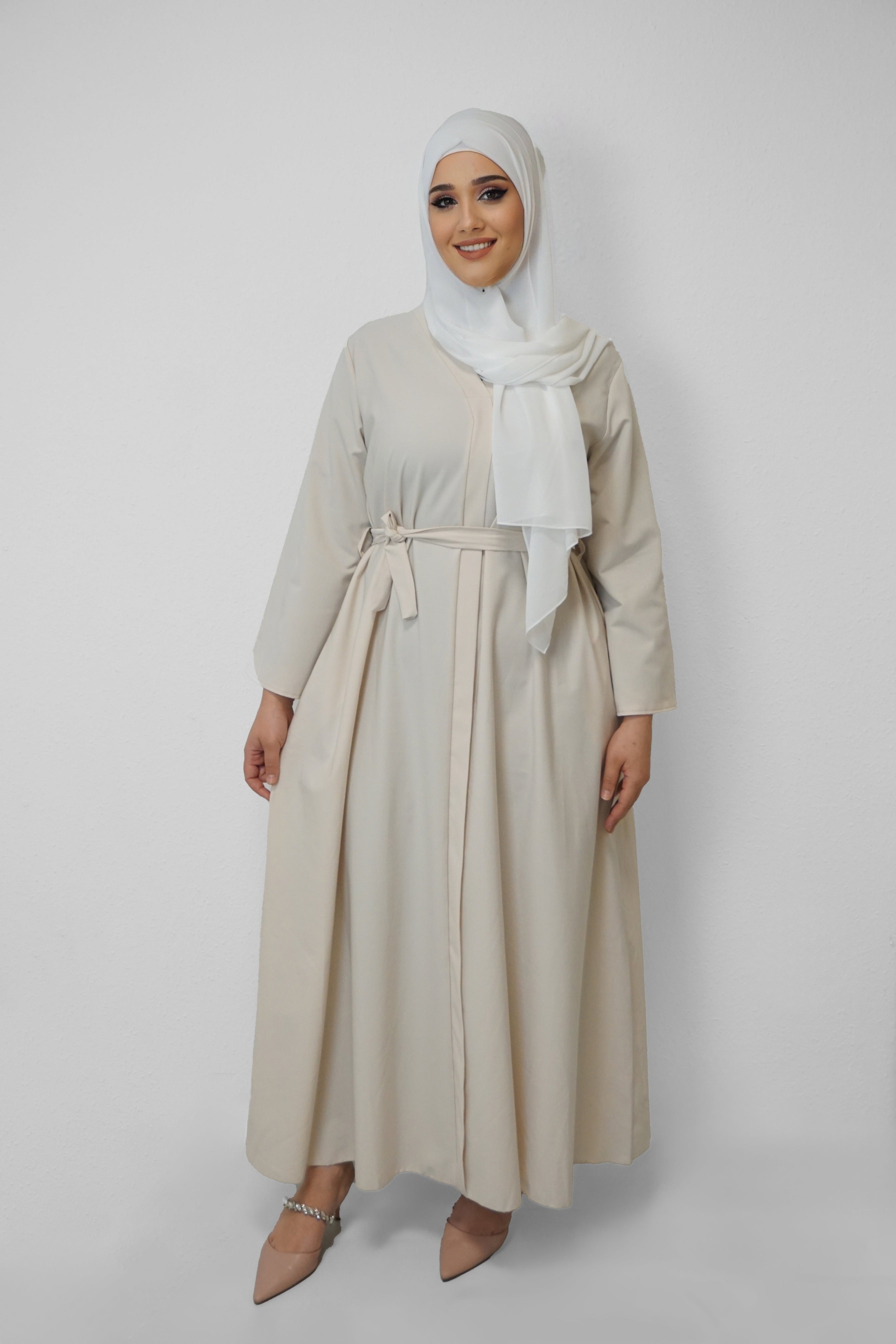 Abaya Fatina Elfenbein