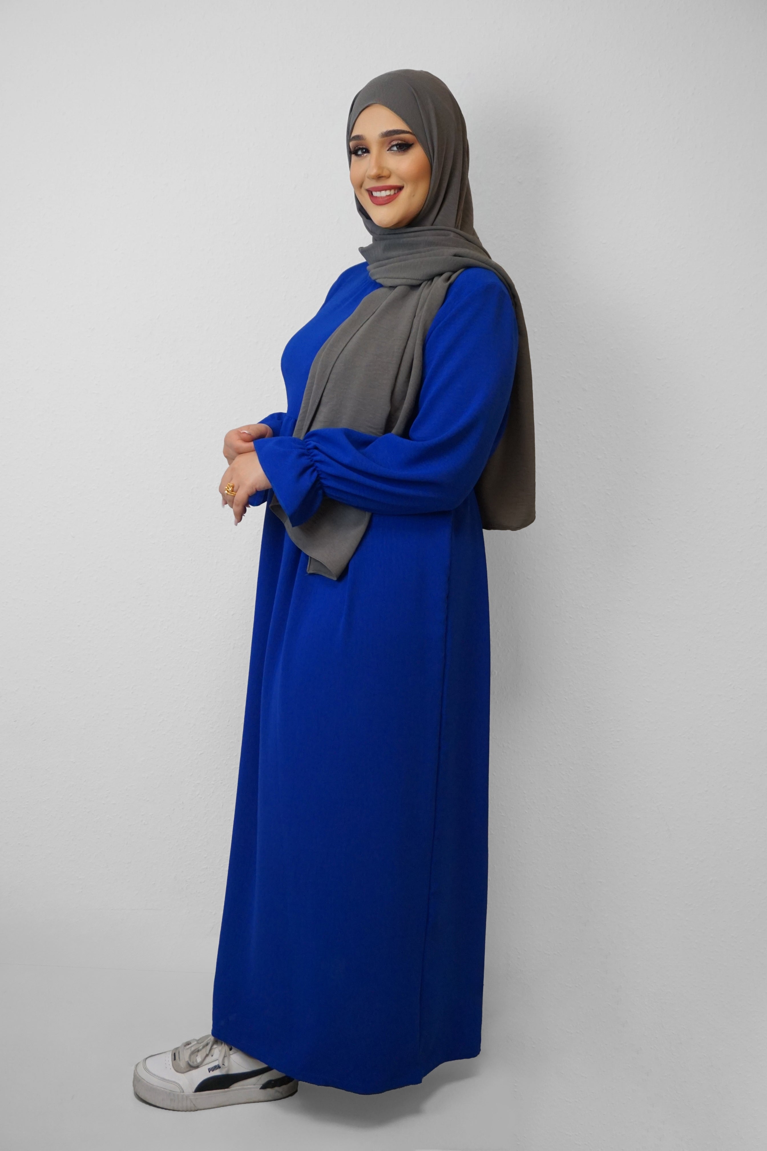 Jazz-Abaya Amna Royalblau