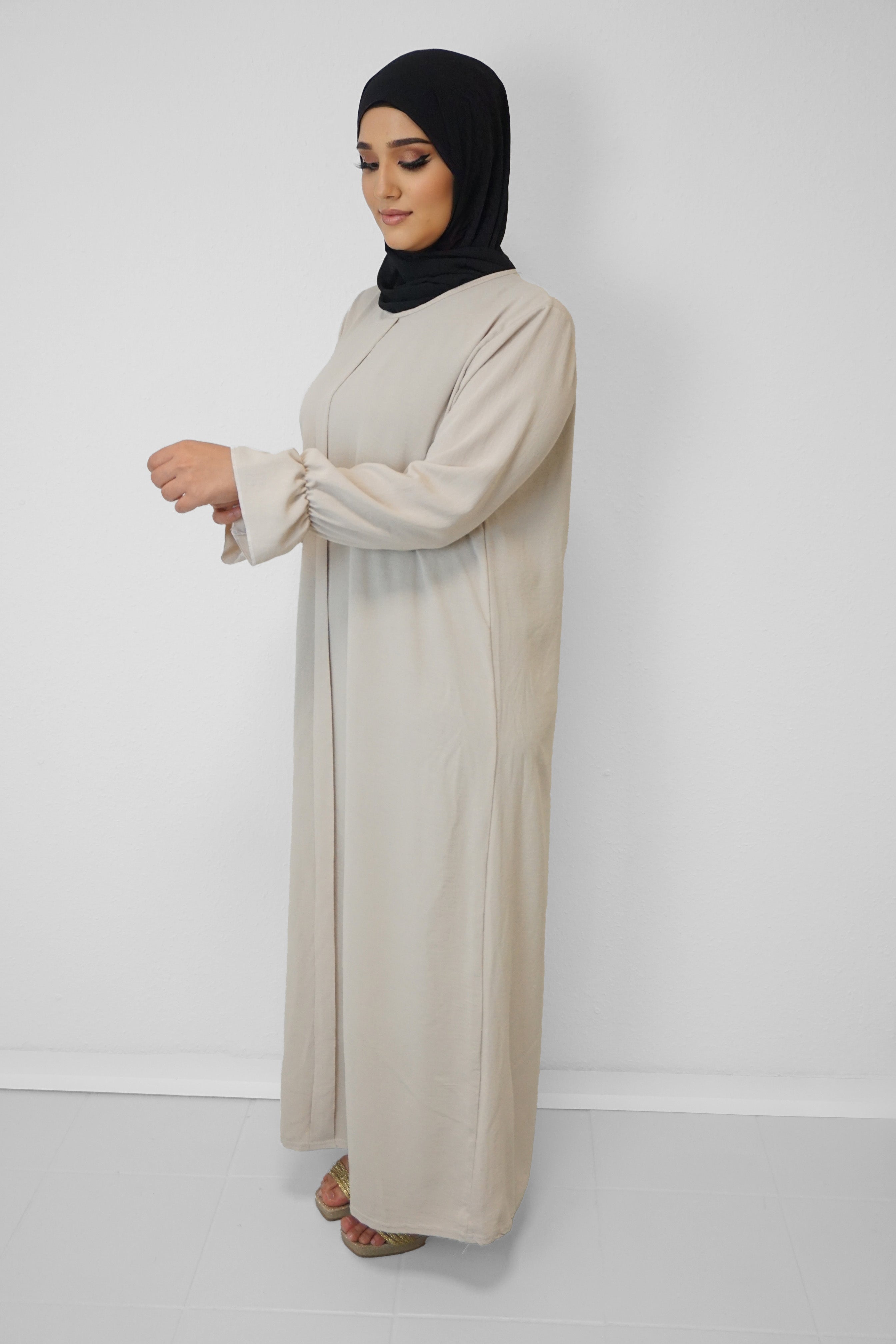 Jazz Abaya Robina Beige