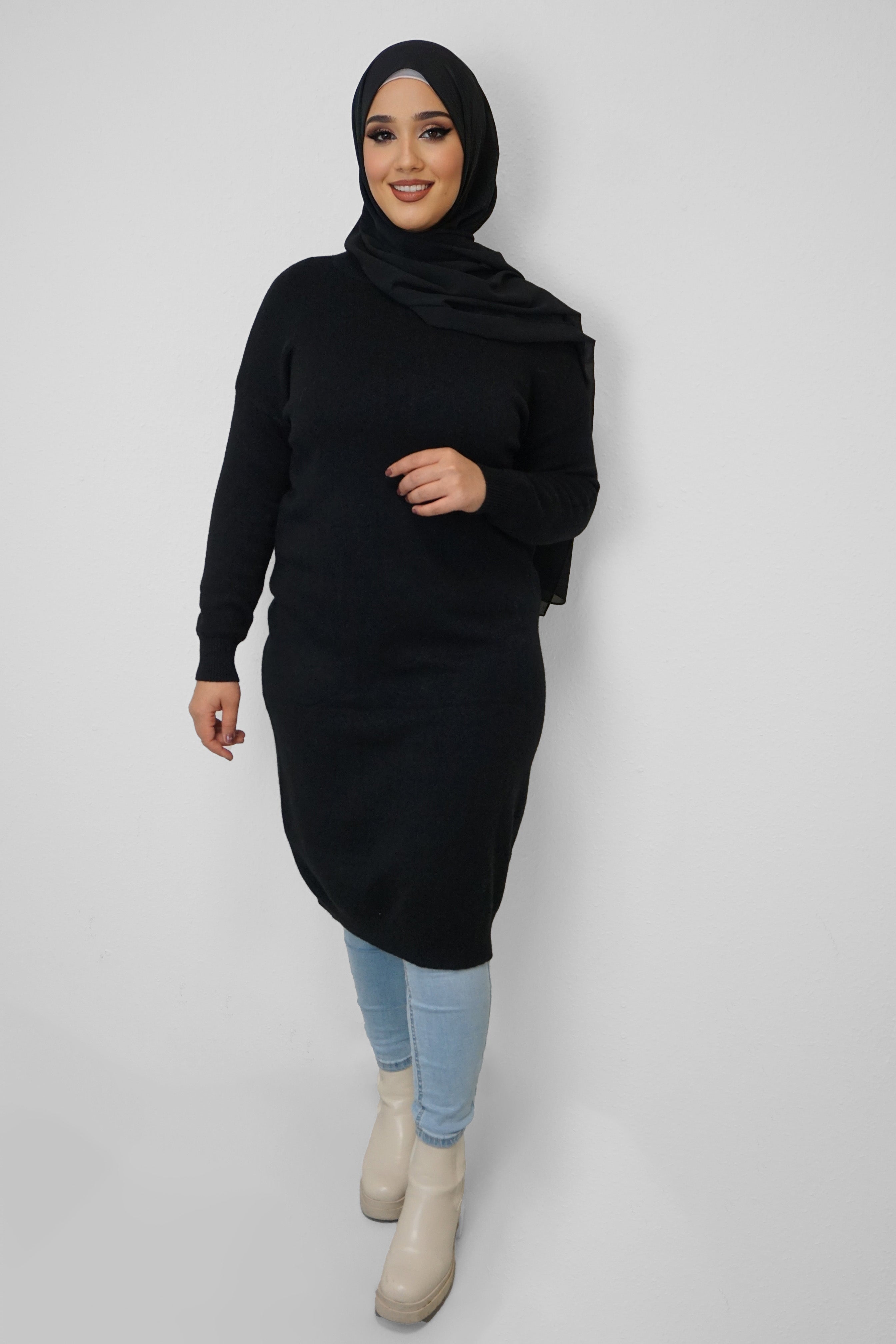 Oversize Pullover Sabiha Schwarz